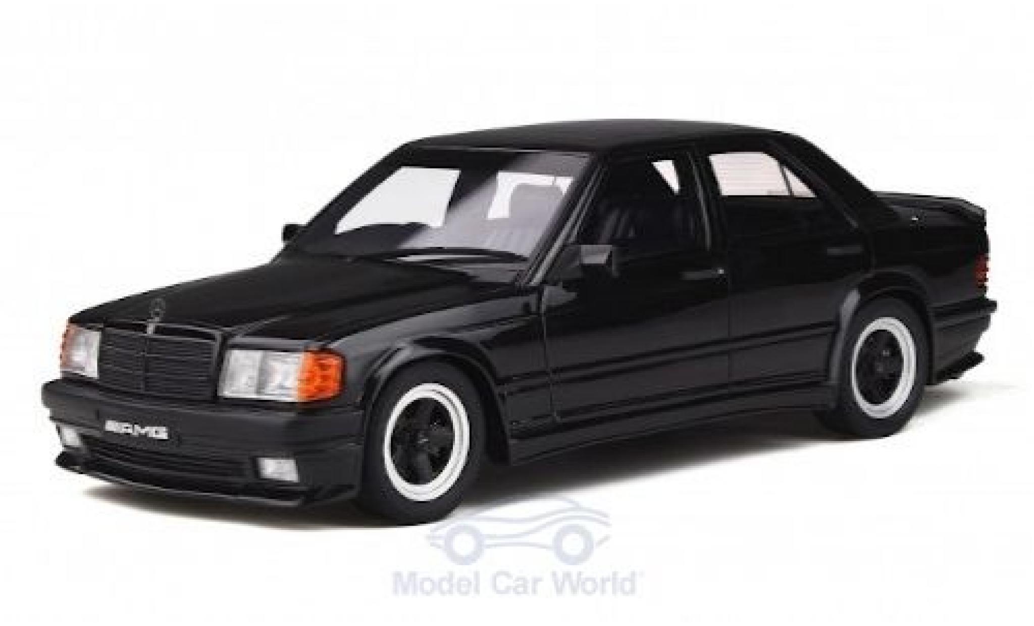Mercedes 190 1/18 Ottomobile E 2.3 AMG (W201) black 1984 diecast model cars