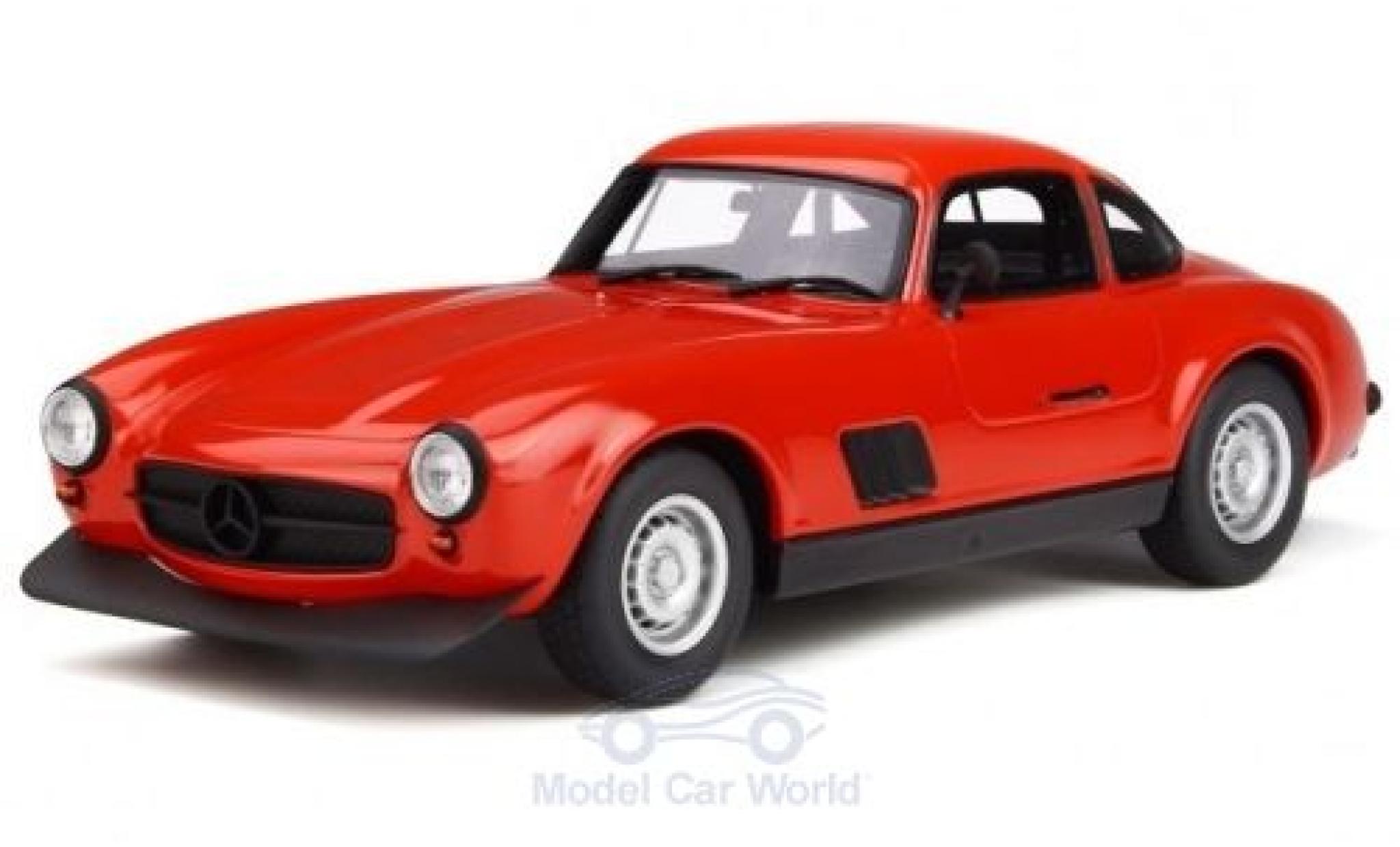 Mercedes 300 1/18 Ottomobile SL AMG red 1974 diecast model cars