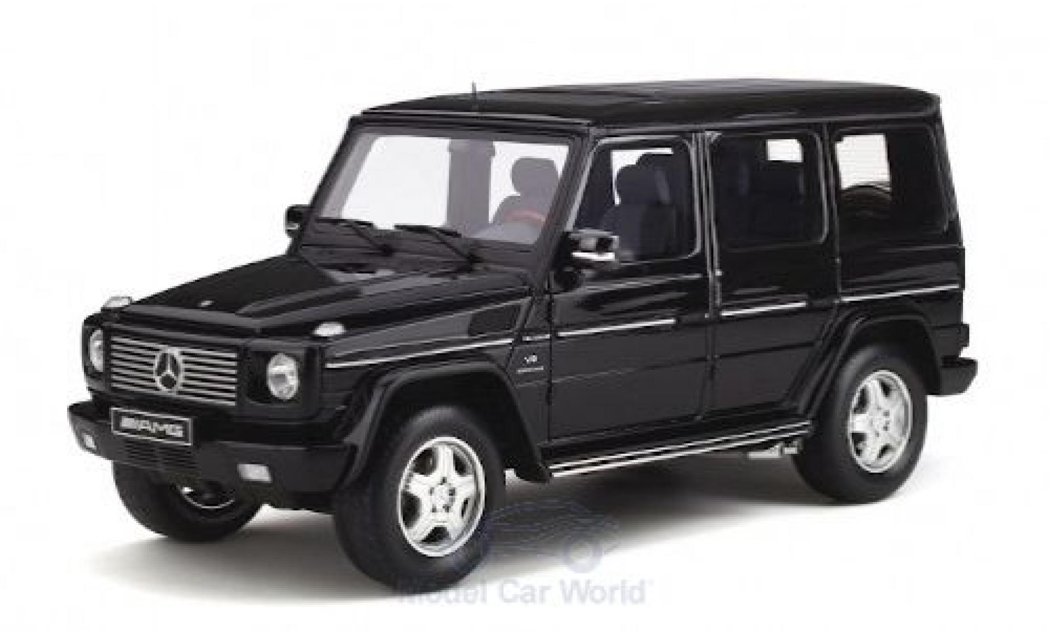 Mercedes Classe G 1/18 Ottomobile 55 AMG metallic black 2003 diecast model cars