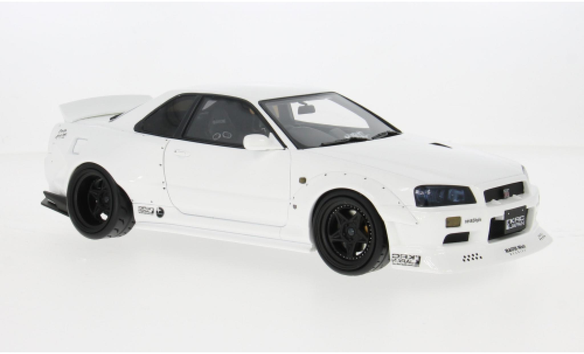 Nissan Skyline 1/18 Ottomobile GT-R white 2019 1:18 diecast model cars