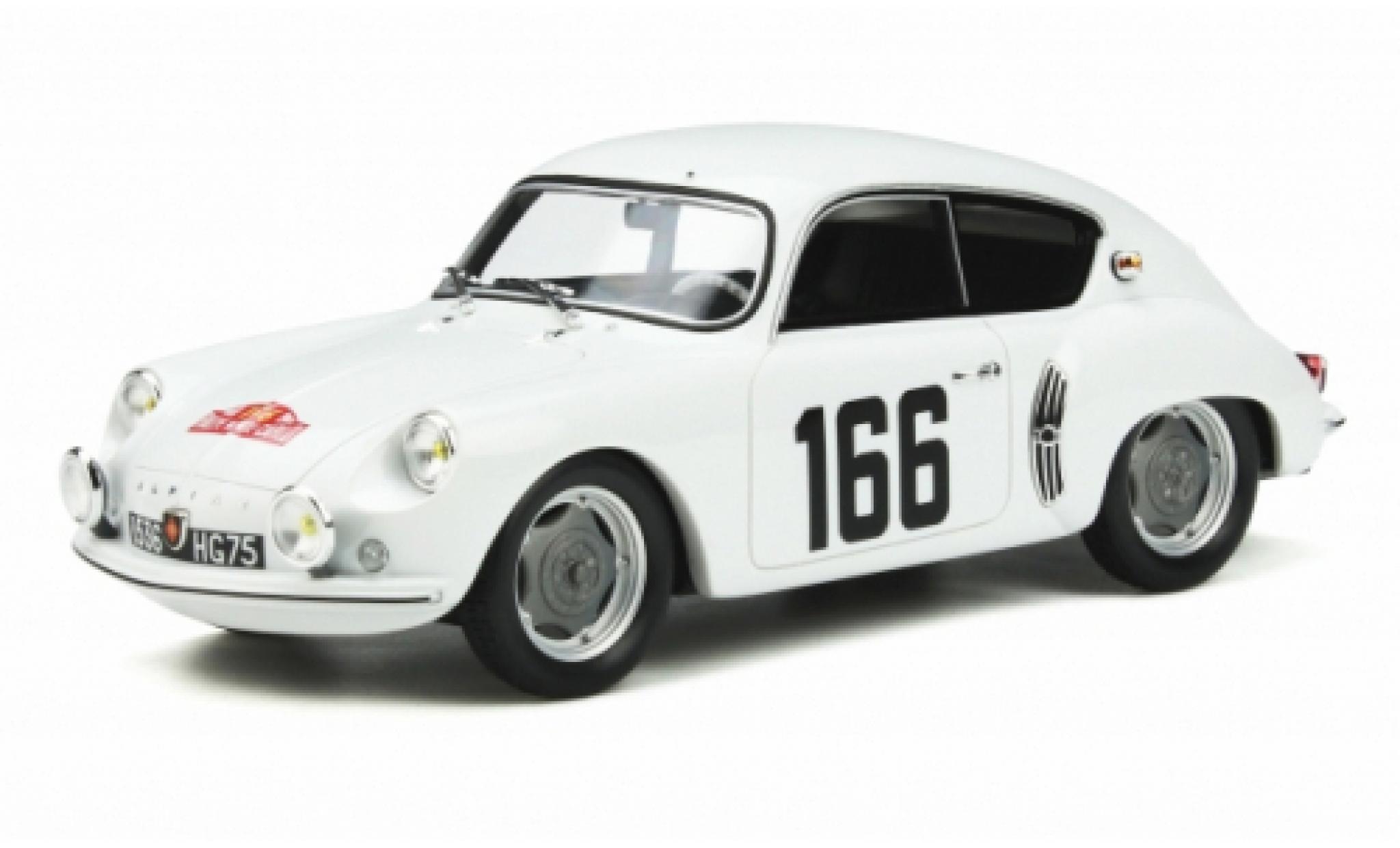Alpine A106 1/18 Ottomobile No.166 Rally Monte Carlo 1960 diecast model cars