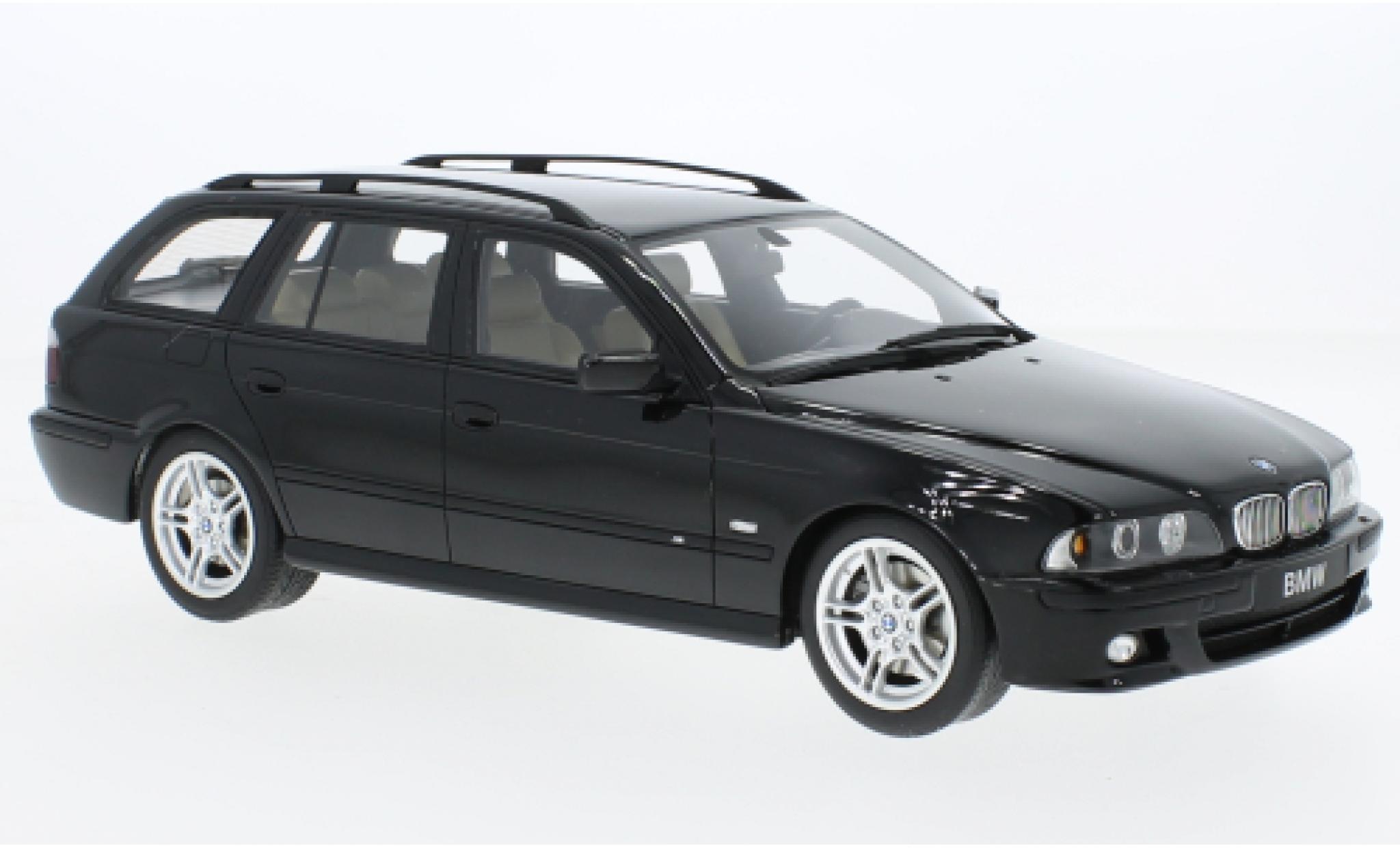 Bmw 540 1/18 Ottomobile Touring (E39) M-Pack metallise black 2001 diecast model cars