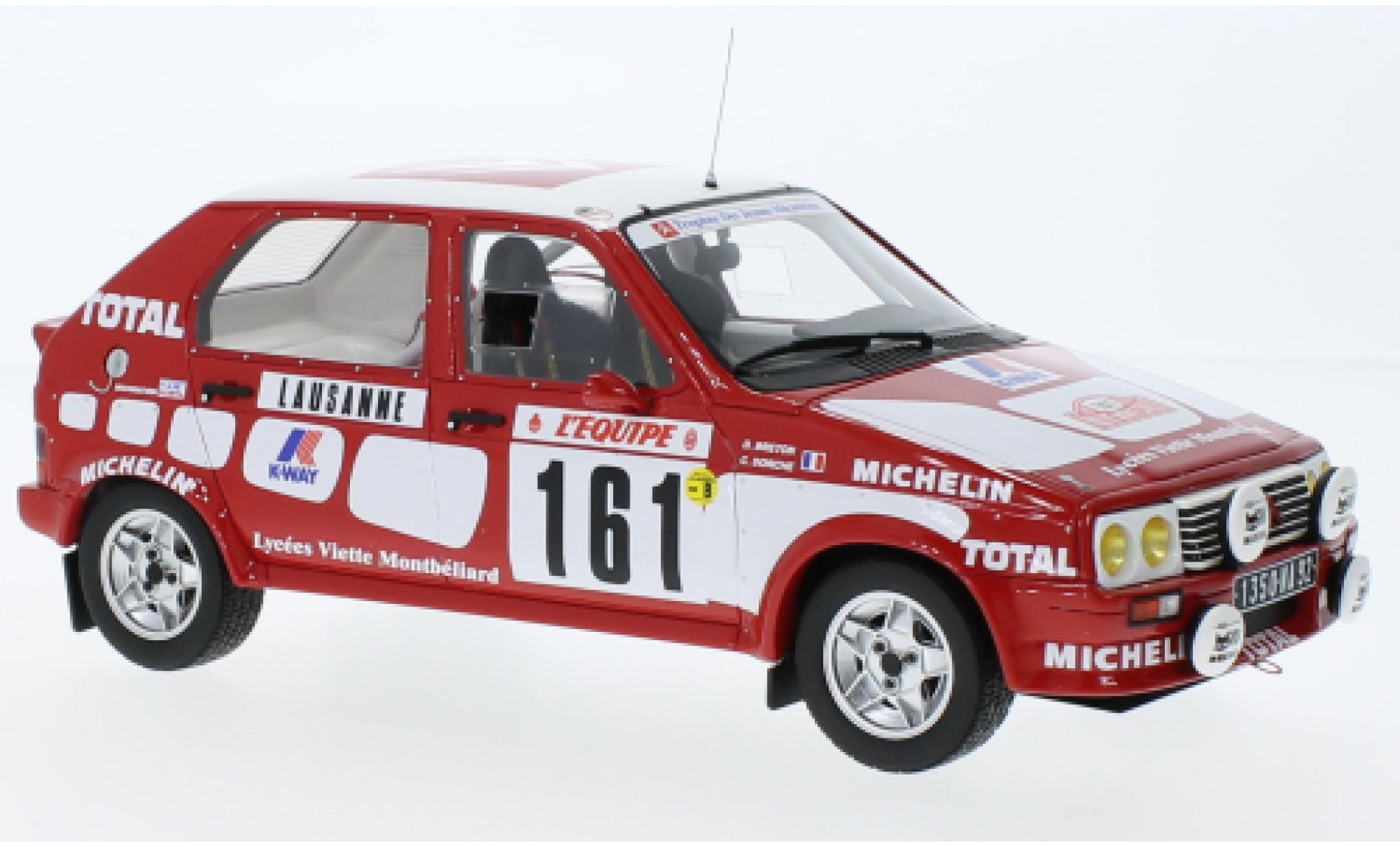 Citroen Visa 1/18 Ottomobile 1000 Pistes No.161 Rally WM Rally Monte Carlo 1987 diecast model cars