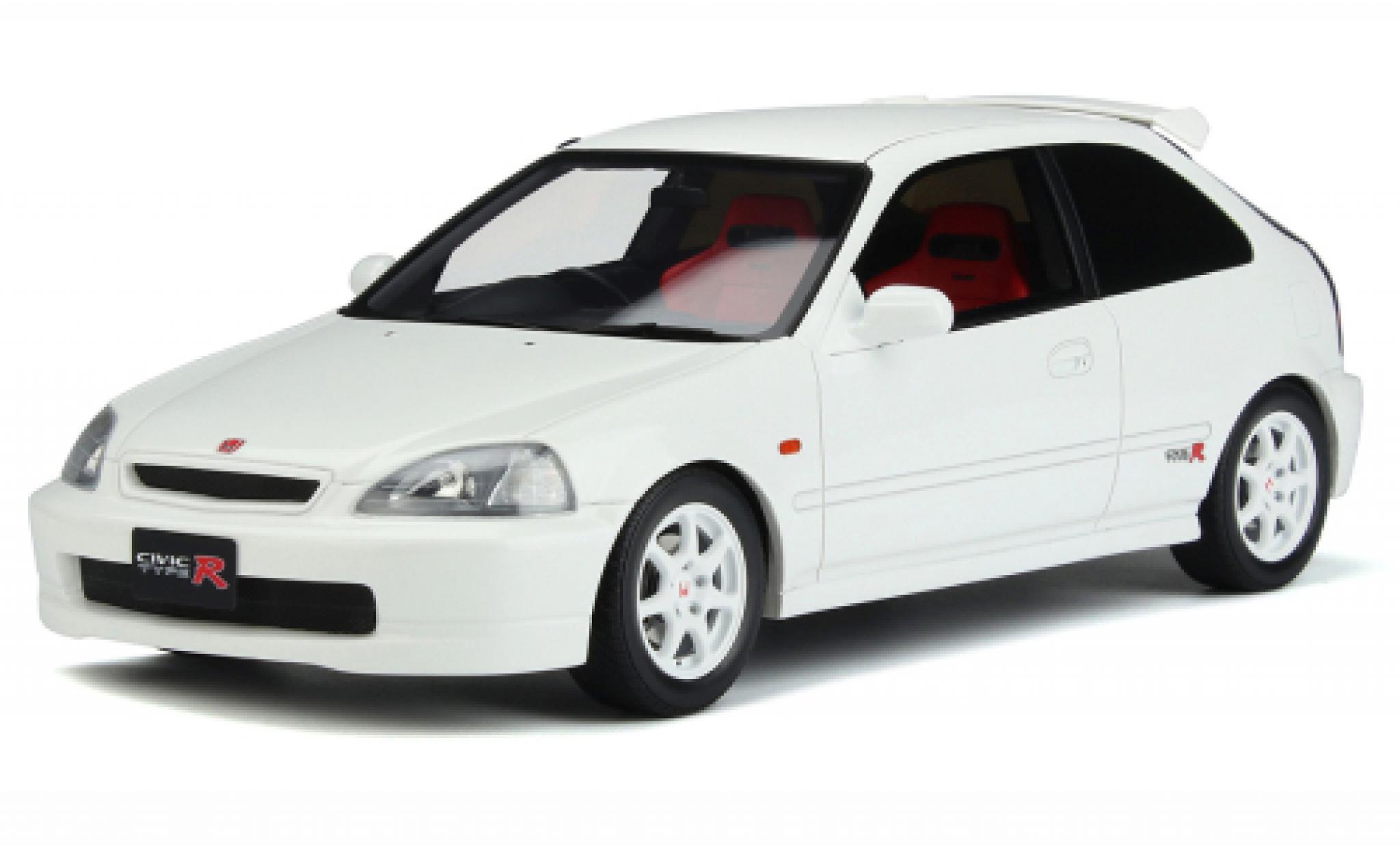 Honda Civic 1/18 Ottomobile EK9 Type R white RHD 1997 diecast model cars