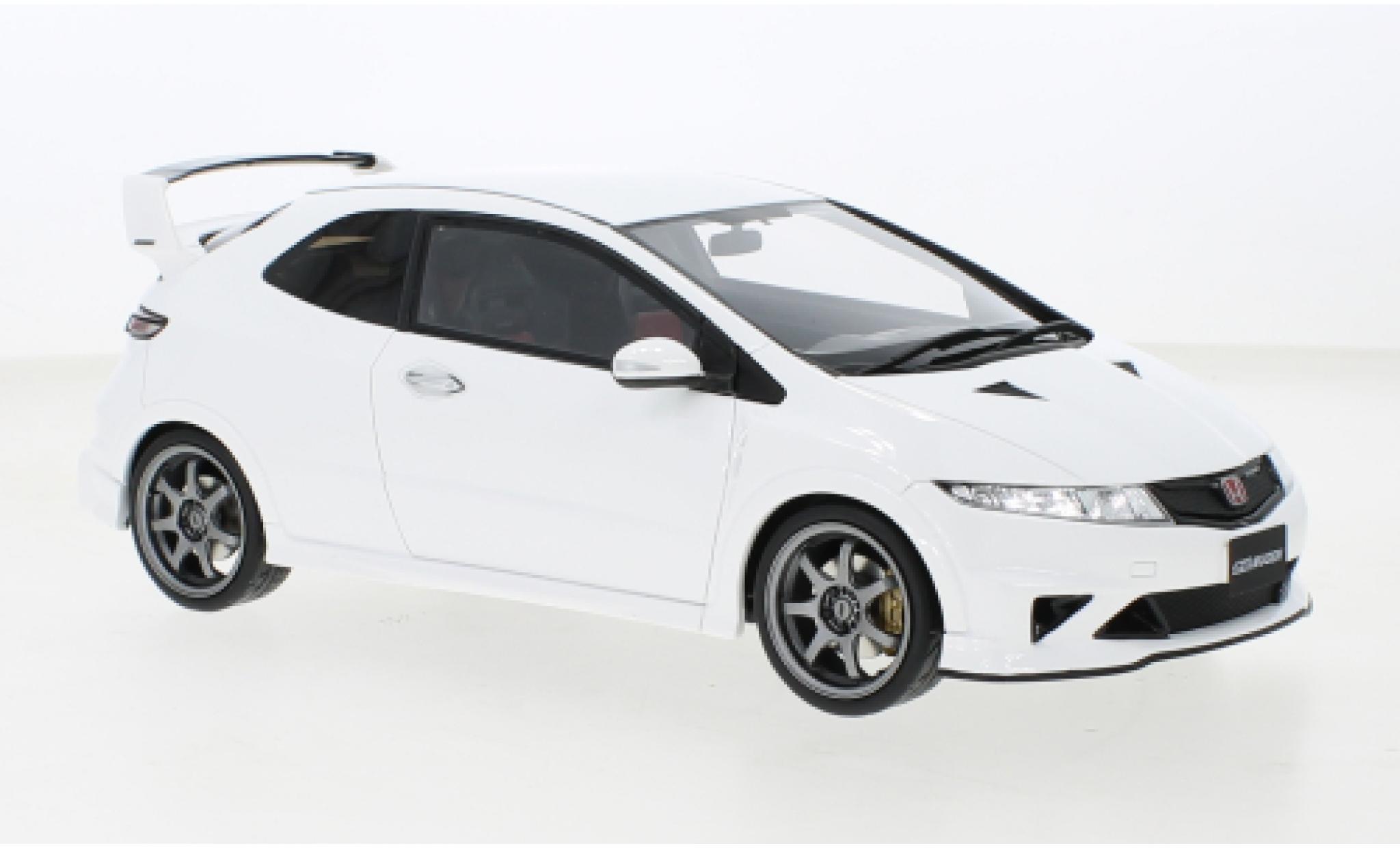 Honda Civic 1/18 Ottomobile FN2 Type-R Mugen white 2010 diecast model cars
