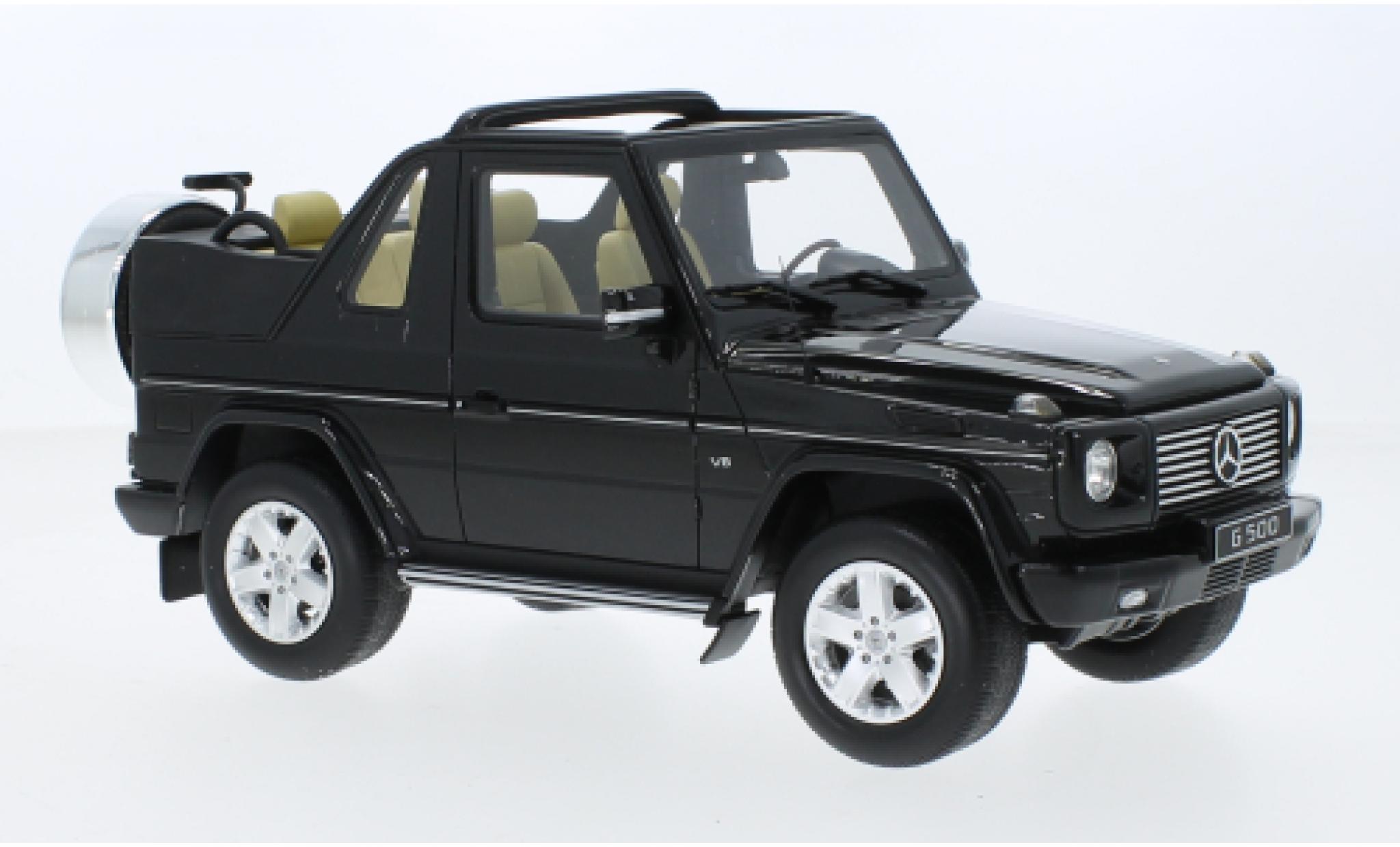 Mercedes Classe G 1/18 Ottomobile G500 Convertible black 2007 diecast model cars
