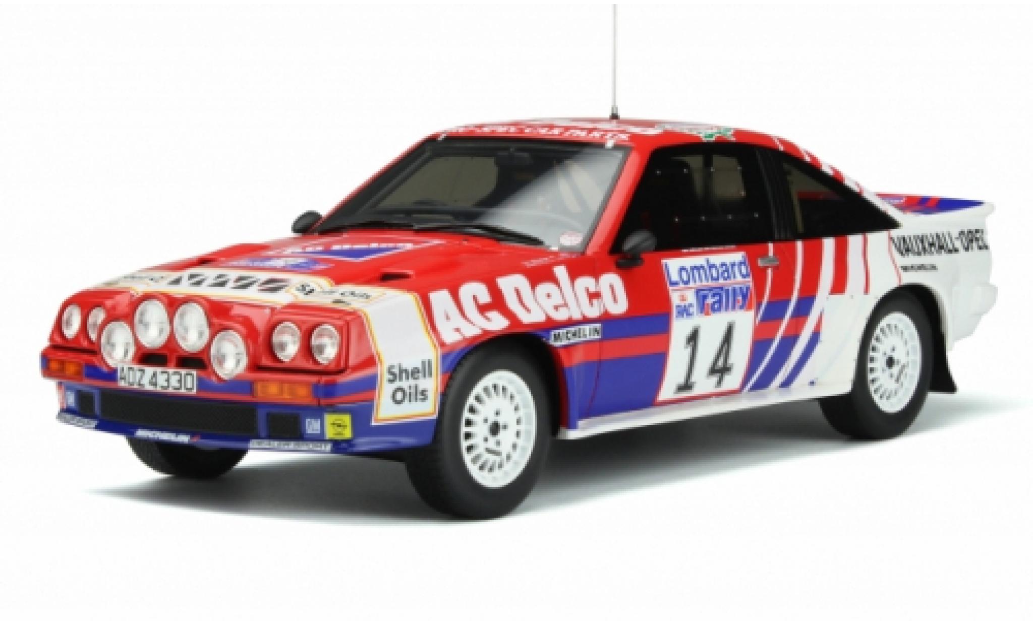 Opel Manta 1/18 Ottomobile 400 No.14 Rally WM RAC Rally 1985 diecast model cars