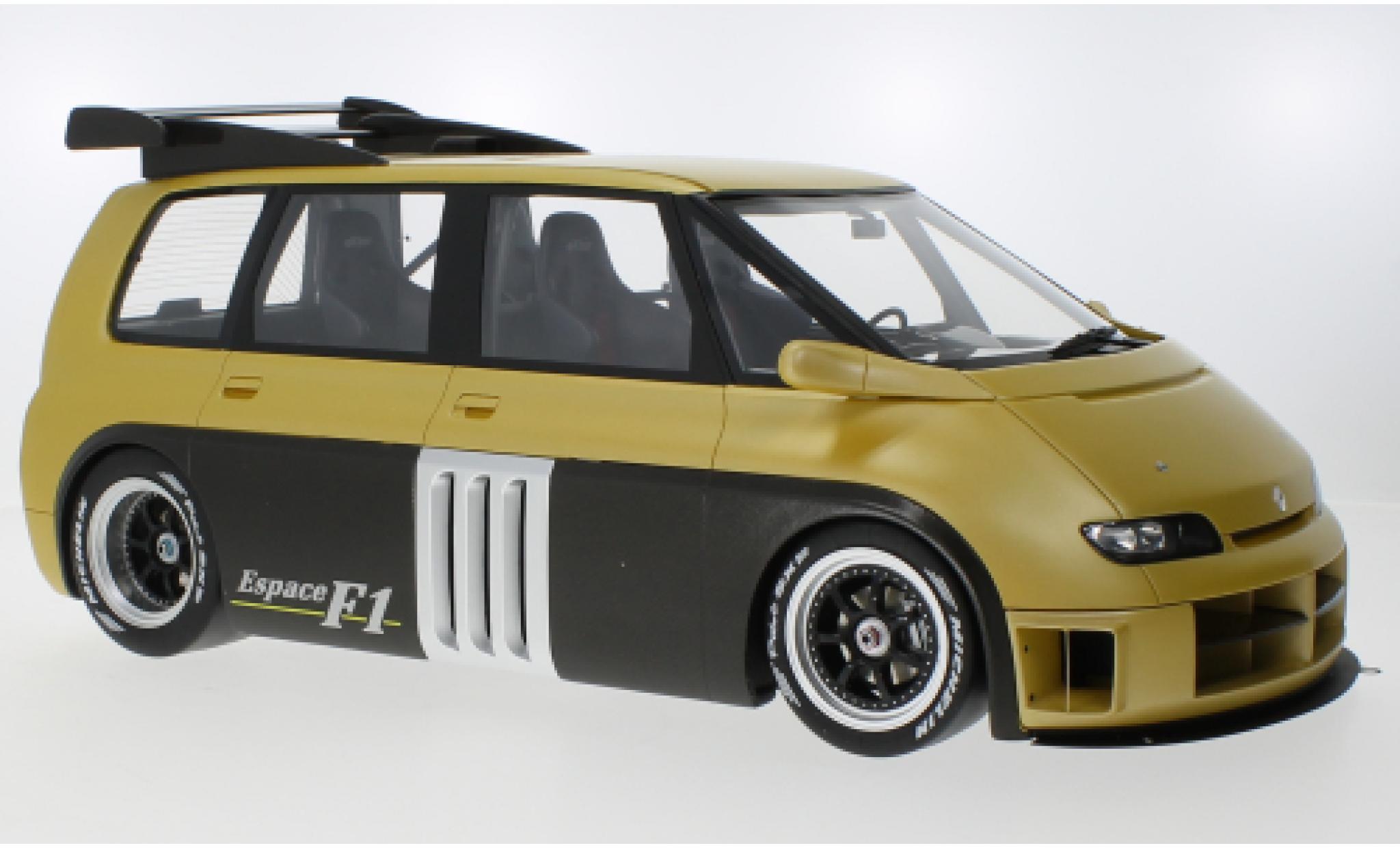 Renault Espace 1/12 Ottomobile F1 metallise yellow 1994 diecast model cars
