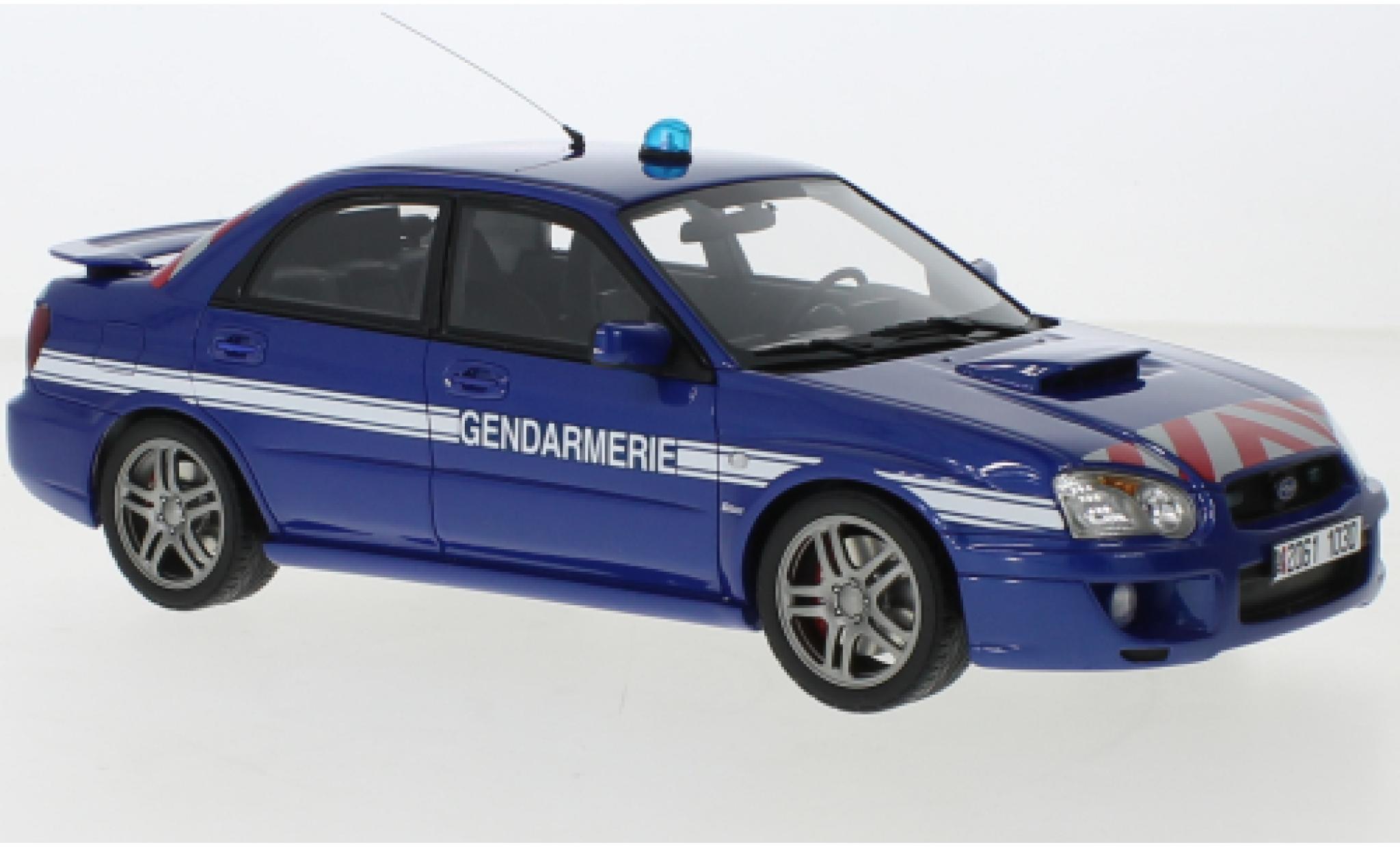 Subaru Impreza 1/18 Ottomobile WRX STI Gendamerie (F) 2006 diecast model cars