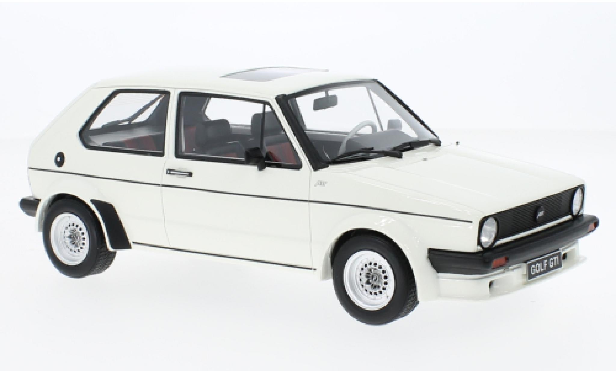 Volkswagen Golf 1/18 Ottomobile I GTI departement white 1982 diecast model cars