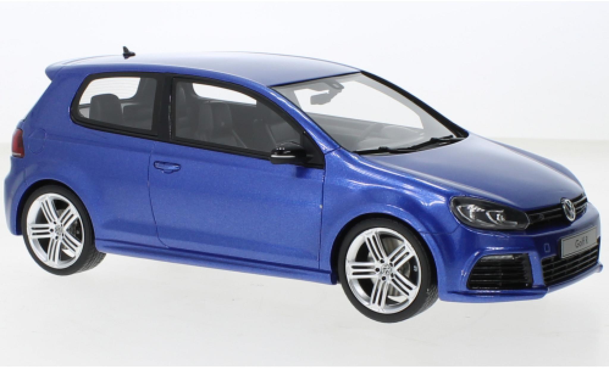 Volkswagen Golf 1/18 Ottomobile VI R metallise blue 2010 diecast model cars