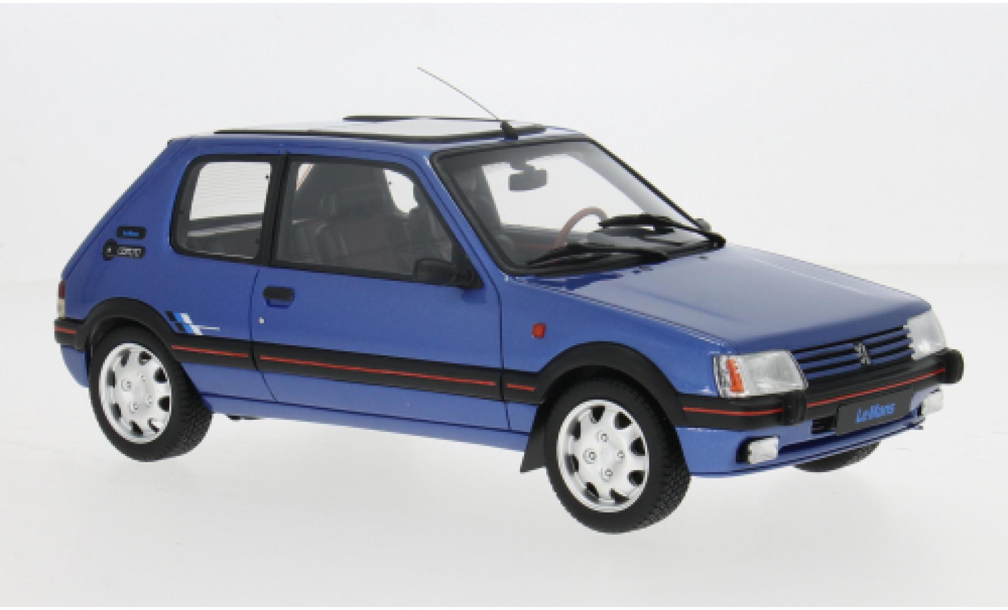 Peugeot 205 1/18 Ottomobile 1.9 GTI blue 1991 1:18 diecast model cars