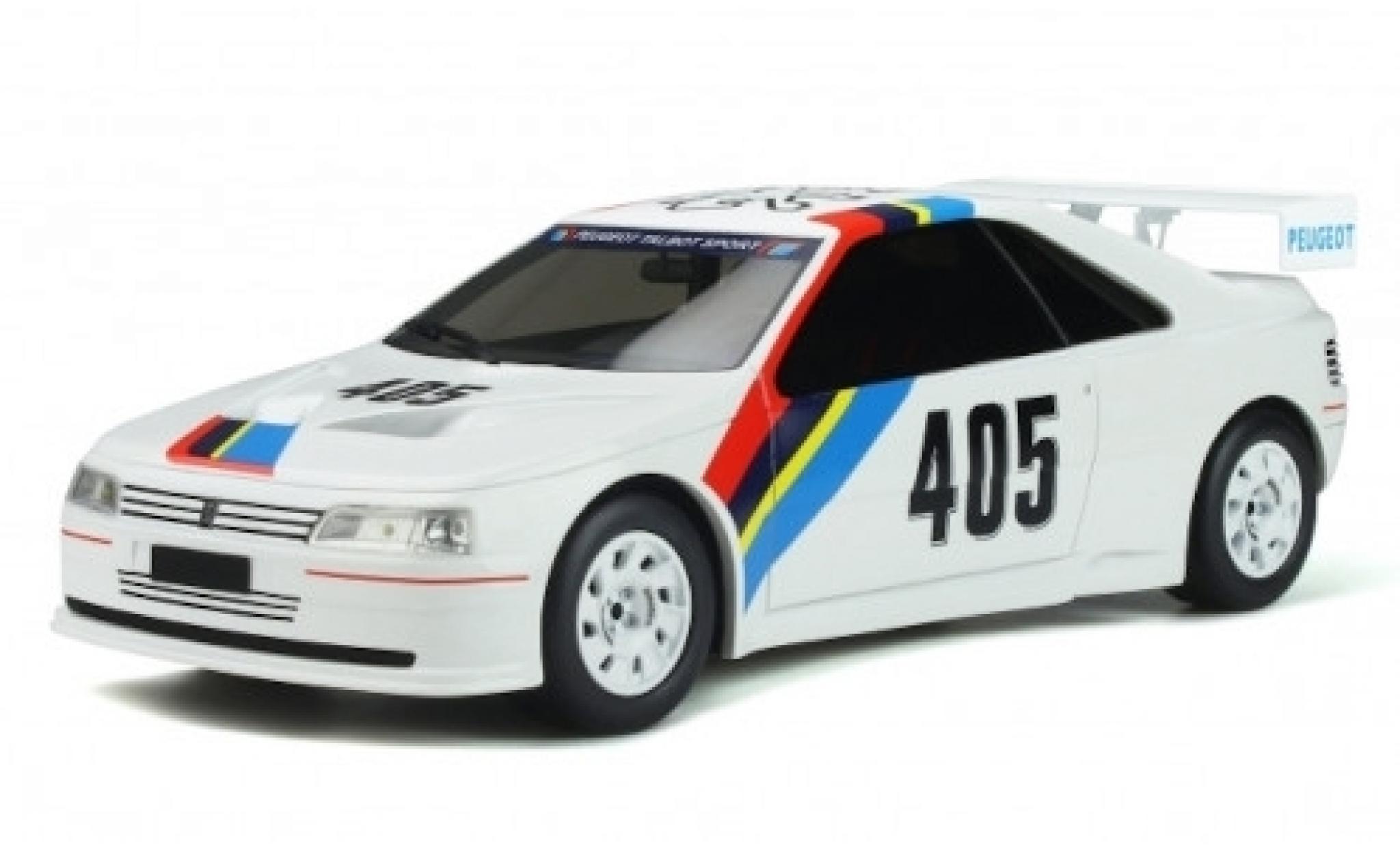 Peugeot 405 1/18 Ottomobile T16 Gr.5 white/Dekor No. Talbot Sport 1988 diecast model cars