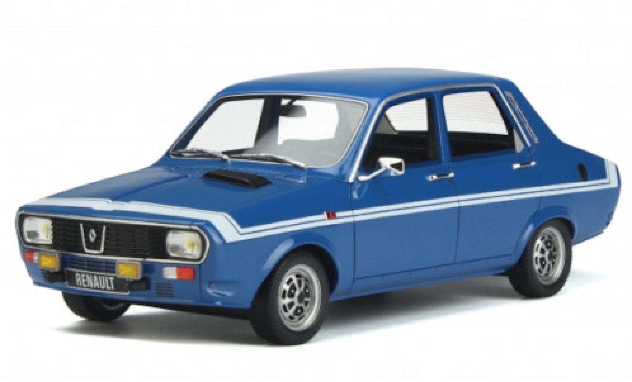 Renault 12 1/18 Ottomobile Gordini blue/white 1970 diecast model cars