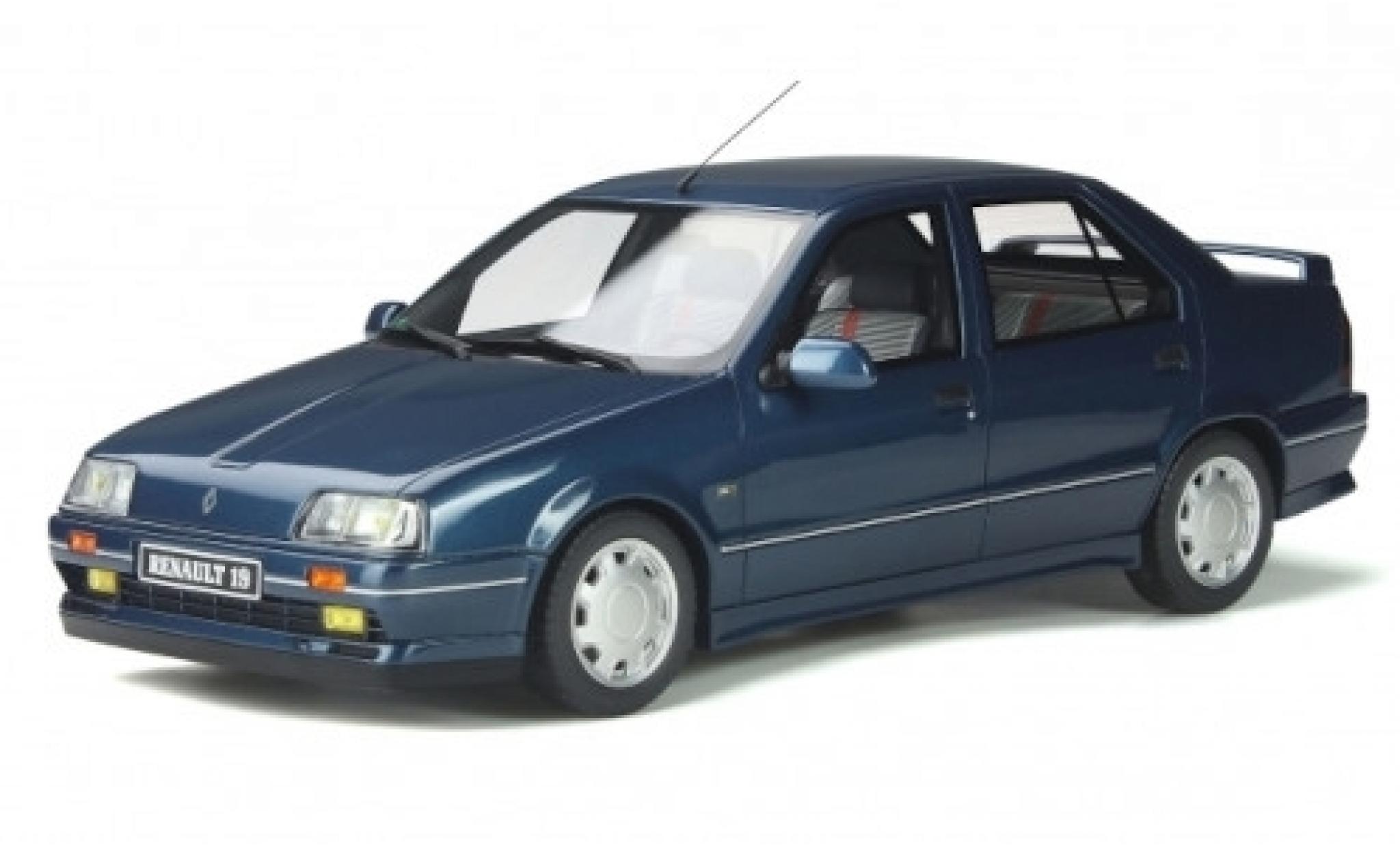 Renault 19 1/18 Ottomobile Chamade 16S Phase 1 metallic blue 89 diecast model cars