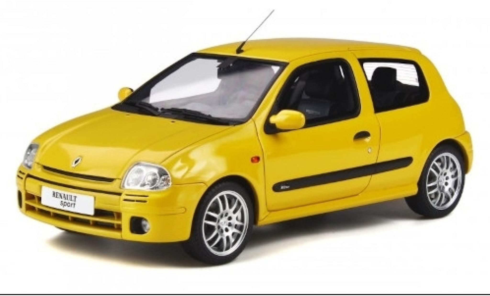 Renault Clio 1/18 Ottomobile 2 R.S. Phase 1 yellow 1999 diecast model cars
