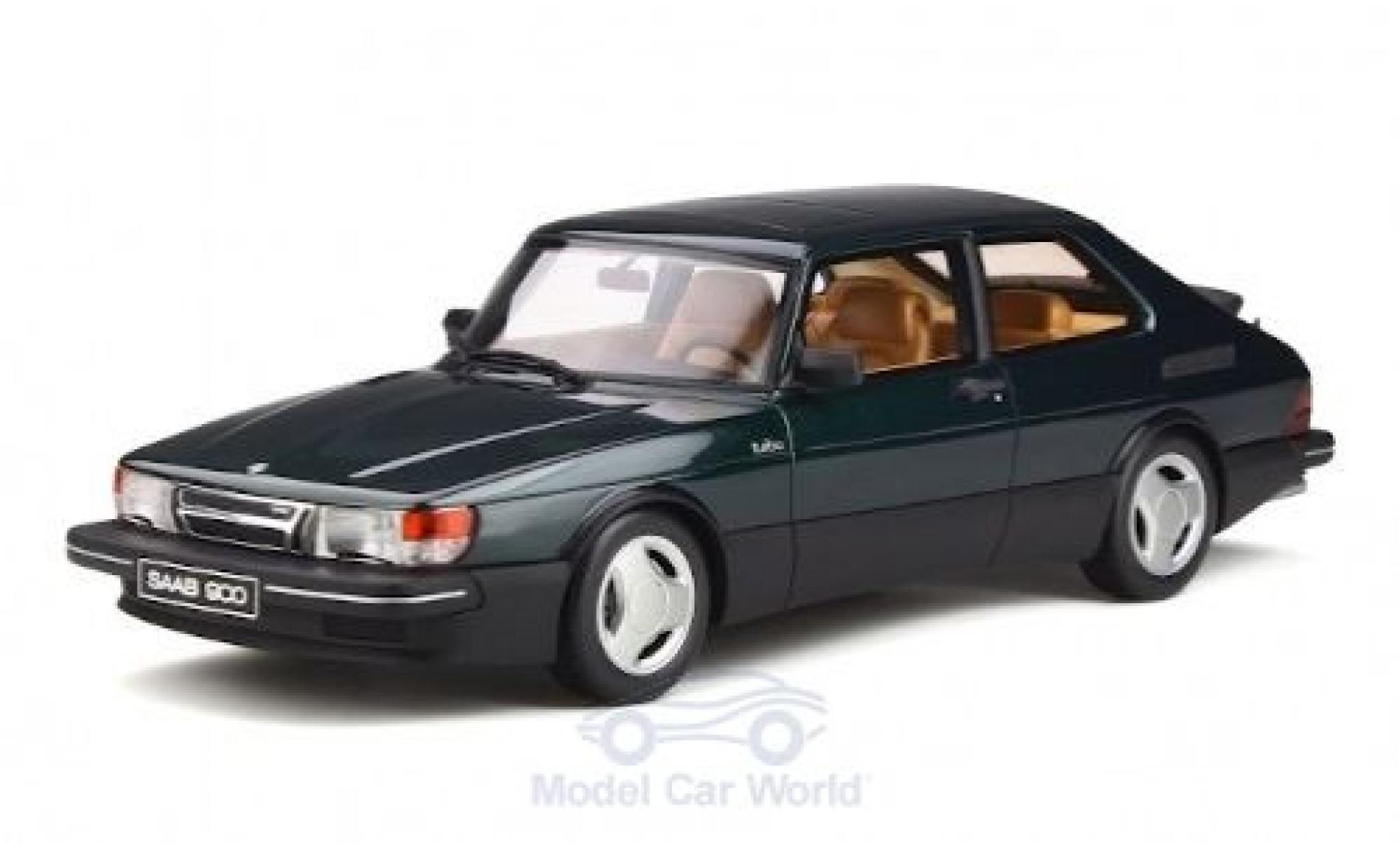 Saab 900 1/18 Ottomobile Turbo 16V Aero Mk1 metallic green 1984 diecast model cars
