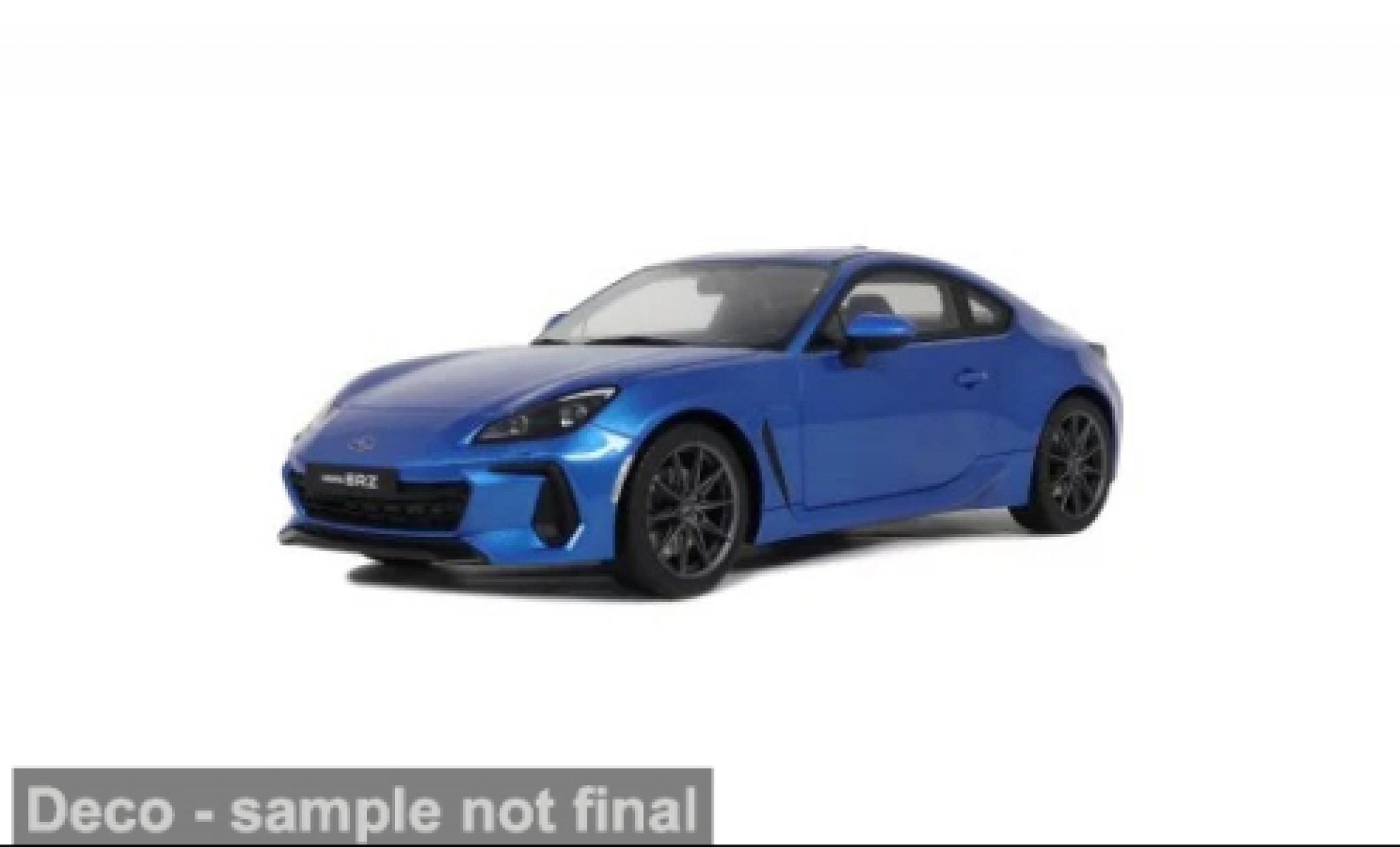 Subaru BRZ 1/18 Ottomobile WR blue 2024 1:18 diecast model cars