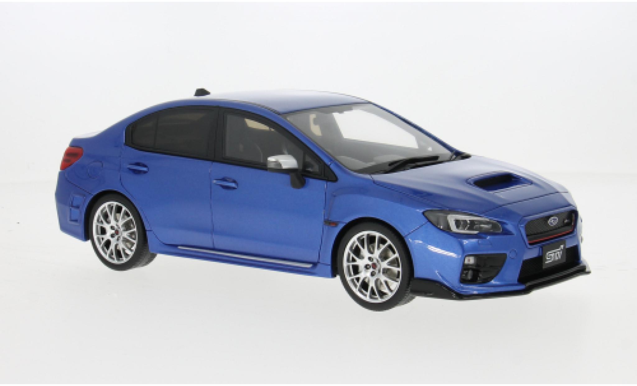 Subaru WRX 1/18 Ottomobile STI (S207) blue 2015 1:18 diecast model cars