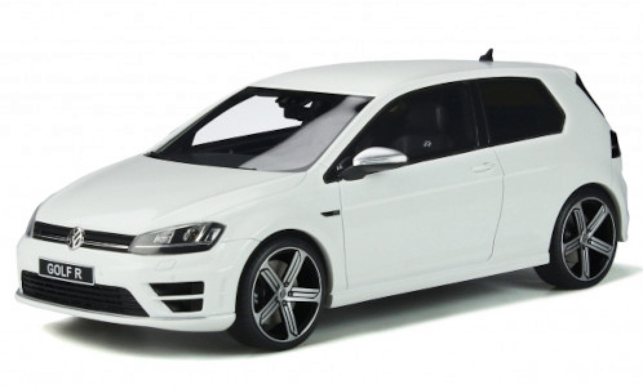 Volkswagen Golf 1/18 Ottomobile VII R white 2014 diecast model cars