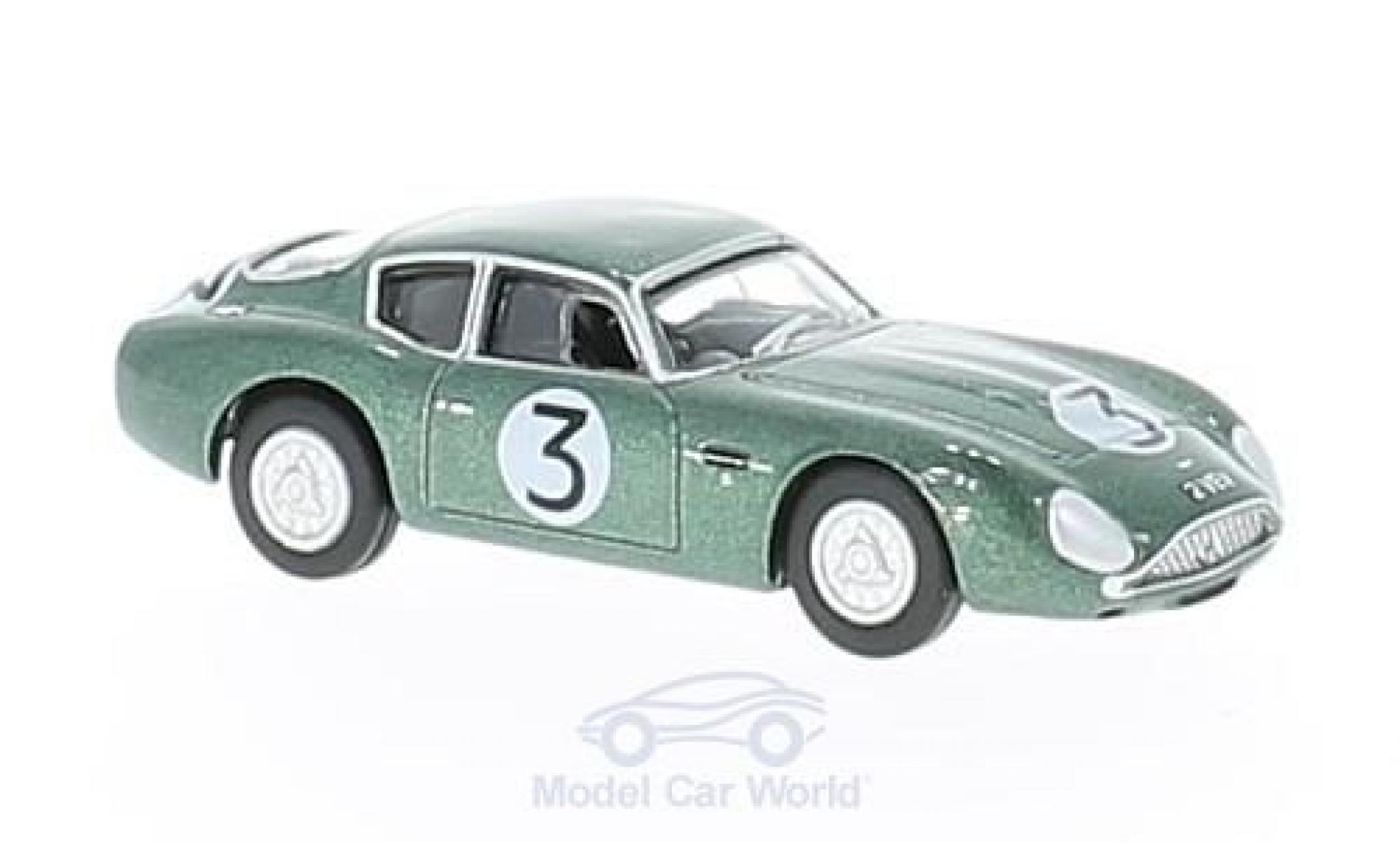 Aston Martin DB4 GT 1/76 Oxford GT Zagato No.3 Goodwood 2 VEV J.Clark diecast model cars