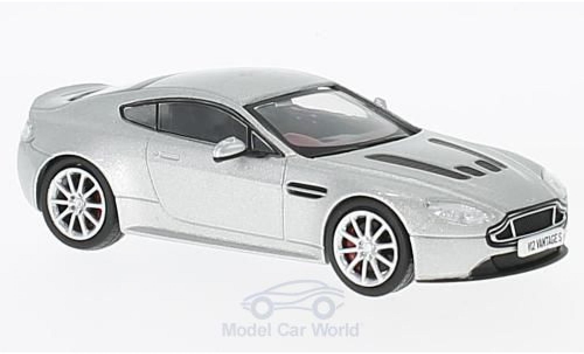 Aston Martin V12 Vantage 1/43 Oxford Vantage S grey RHD diecast model cars