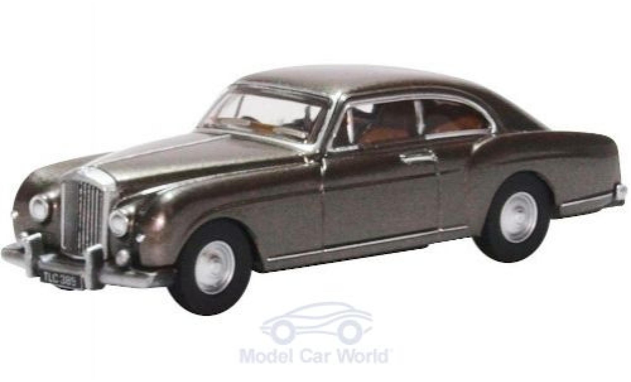 Bentley S1 1/76 Oxford Continental Fastback metallic grey diecast model cars