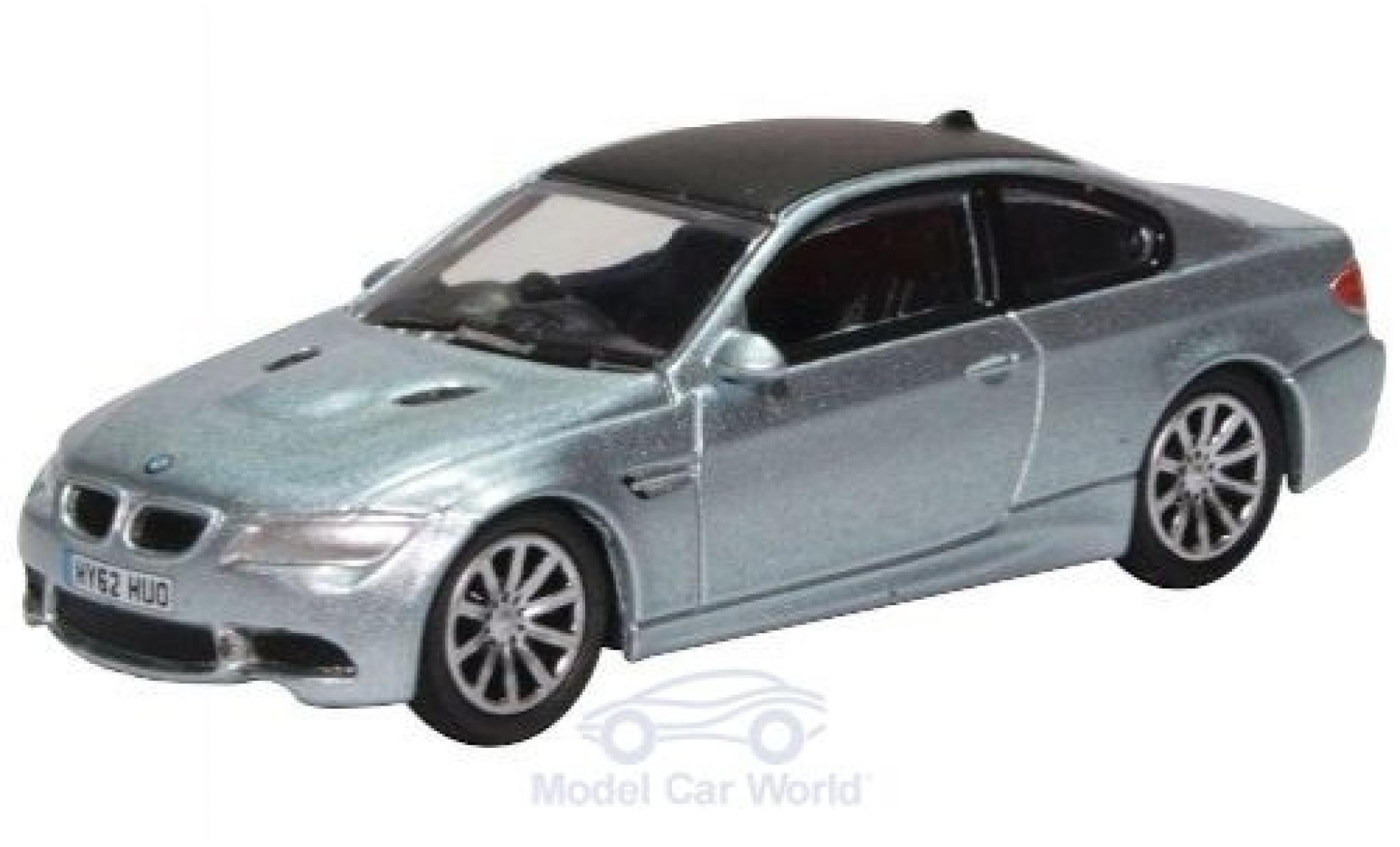 Bmw M3 1/76 Oxford (E92) Coupe metallic blue diecast model cars