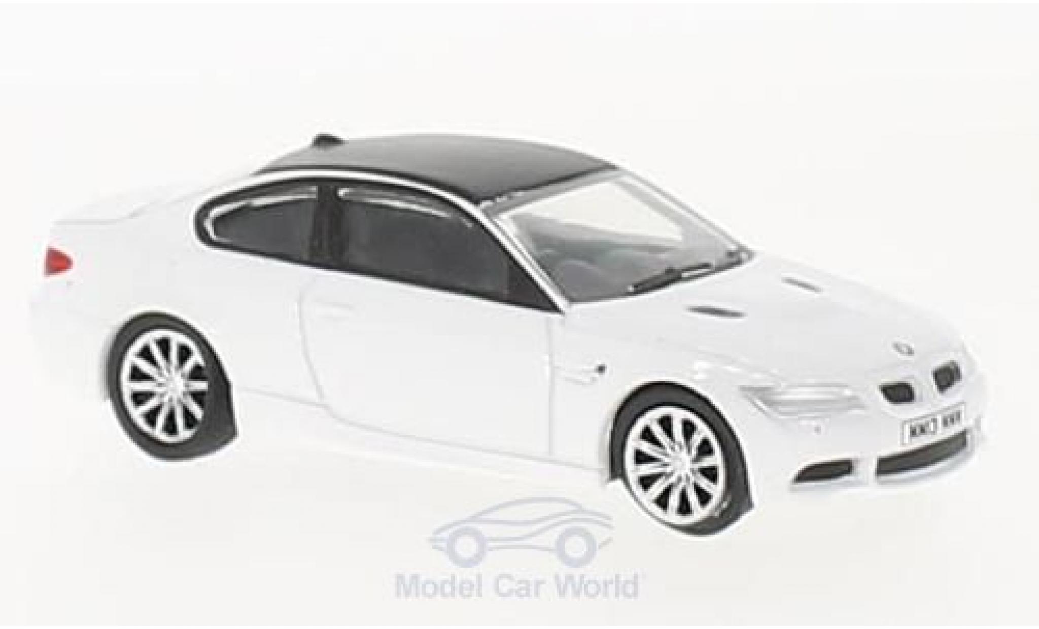 Bmw M3 1/76 Oxford (E92) Coupe white diecast model cars