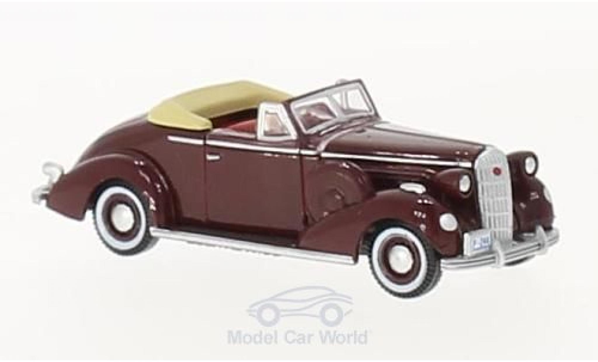 Buick Special 1/87 Oxford Convertible Coupe red 1936 diecast model cars
