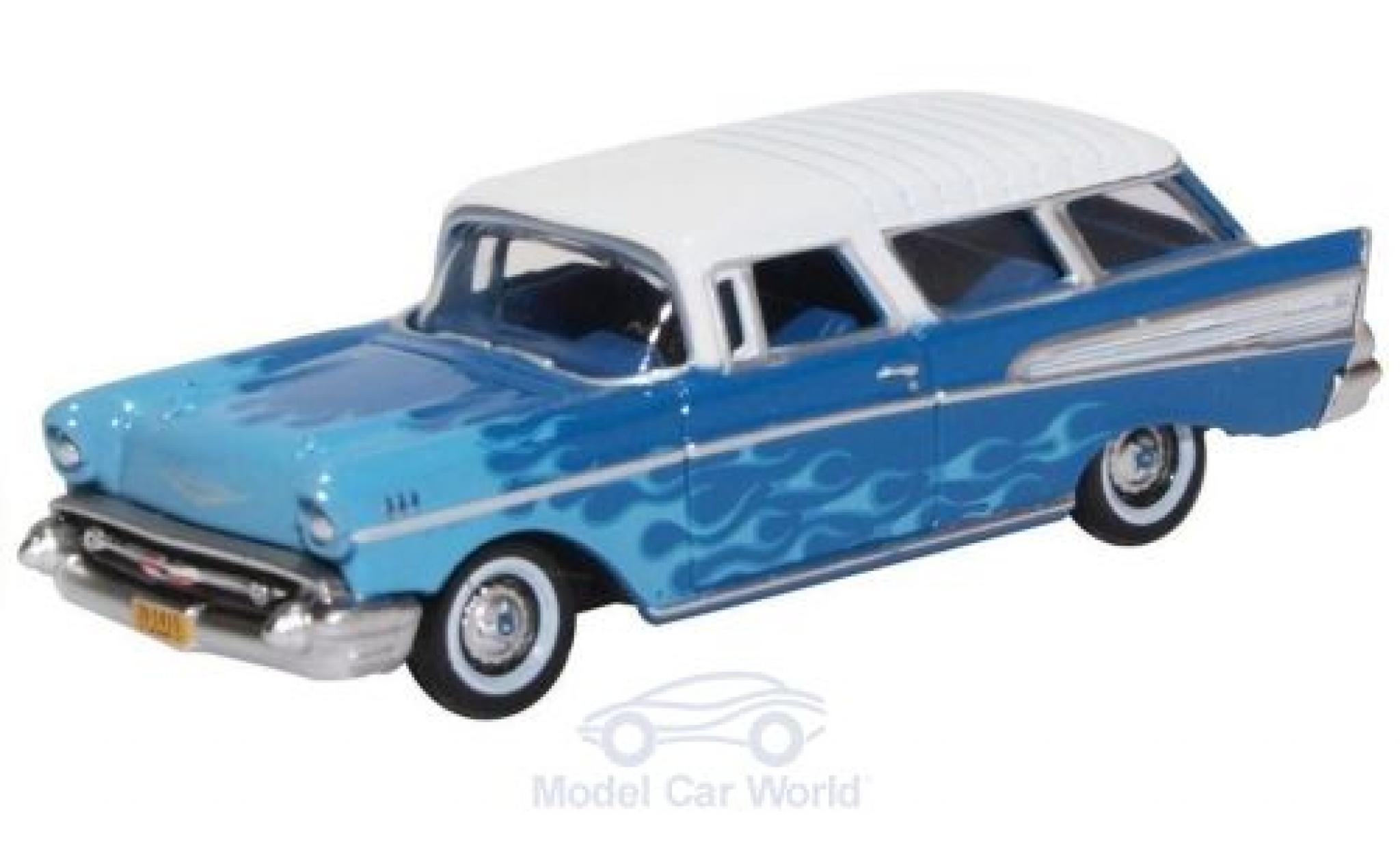 Chevrolet Nomad 1/87 Oxford blue/blue 1957 Hot Rod diecast model cars