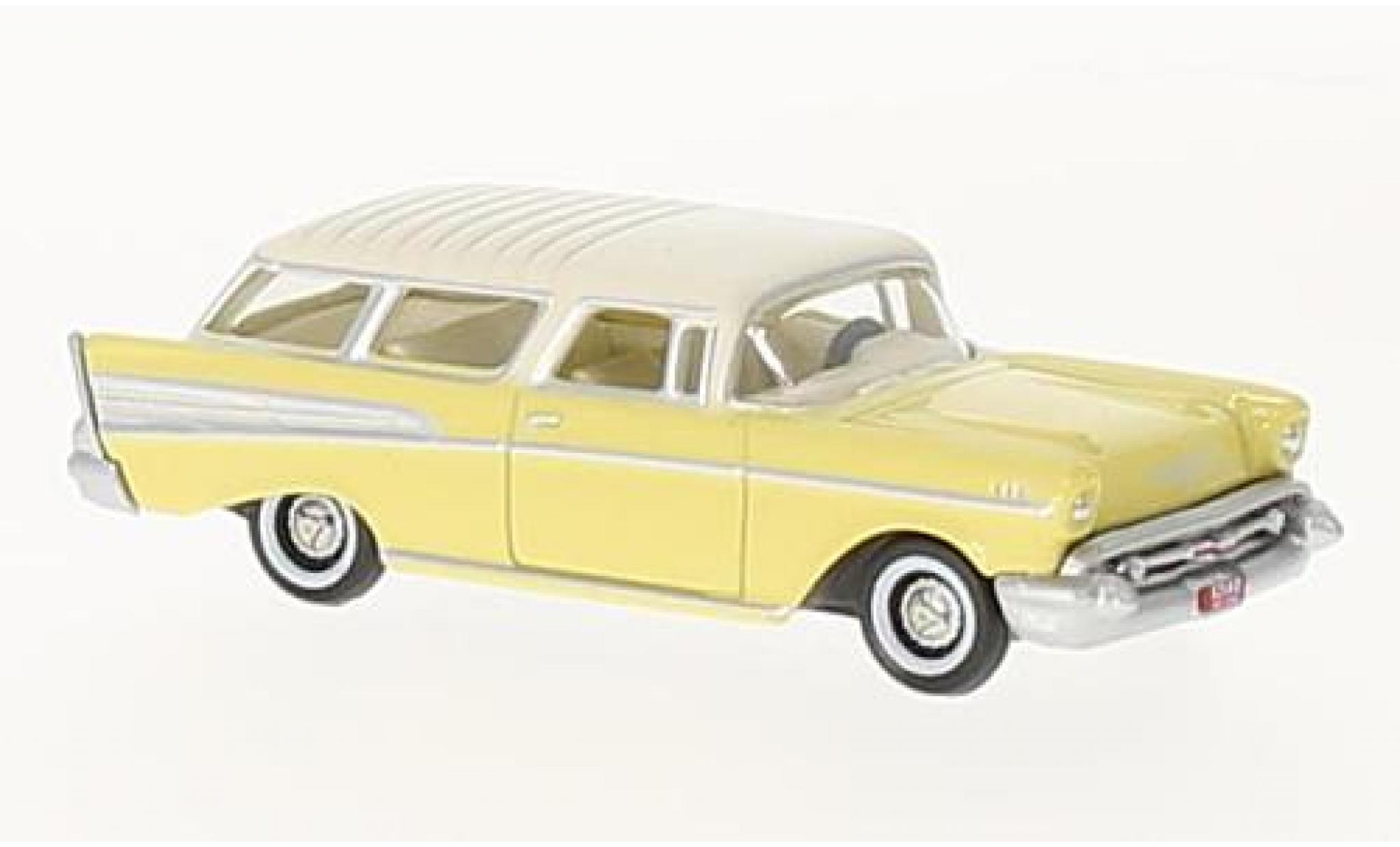 Chevrolet Nomad 1/87 Oxford yellow/beige 1957 diecast model cars