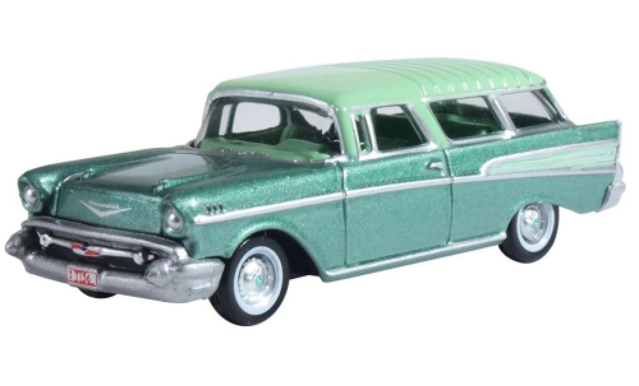 Chevrolet Nomad 1/87 Oxford metallic green/t&uuml;rkis 1957 diecast model cars