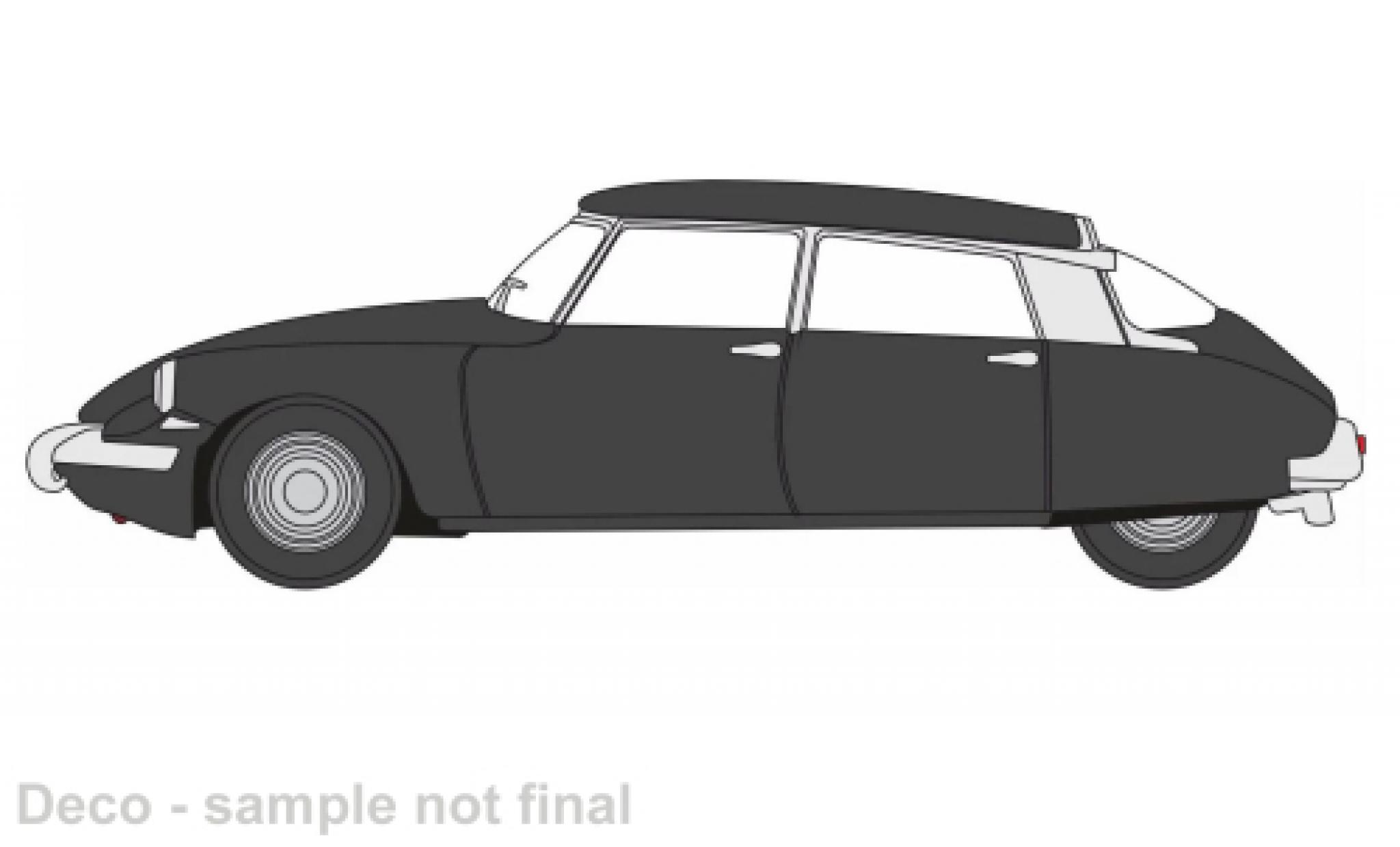Citroen DS 1/76 Oxford 19 black 1:76 diecast model cars