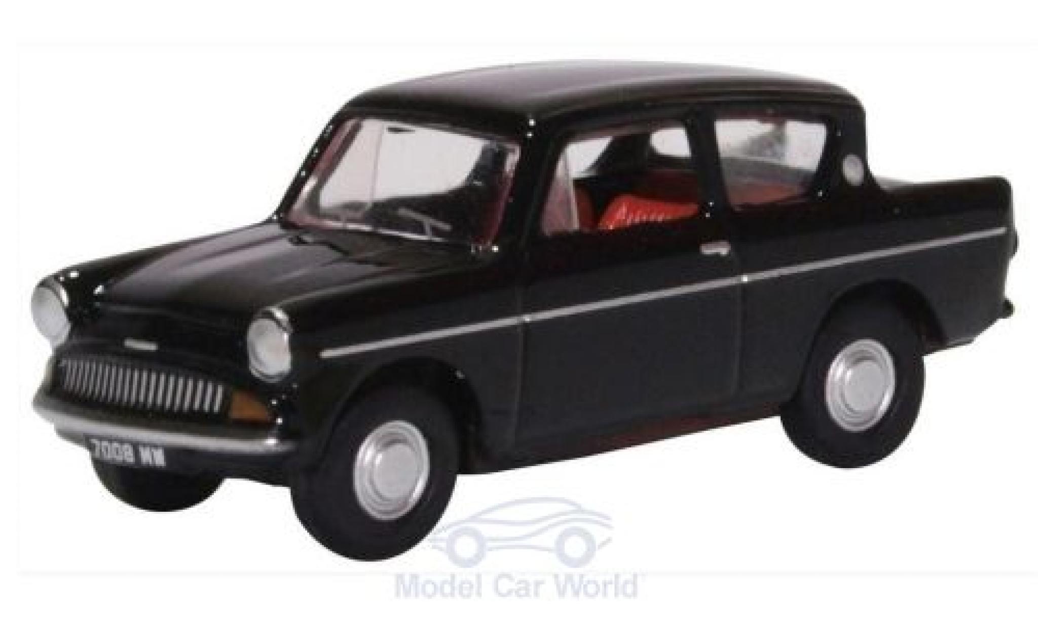 Ford Anglia 1/76 Oxford 105E black 1962 diecast model cars