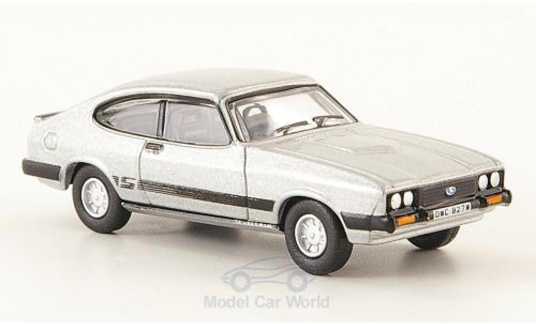 Ford Capri 1/76 Oxford Mk III grey diecast model cars