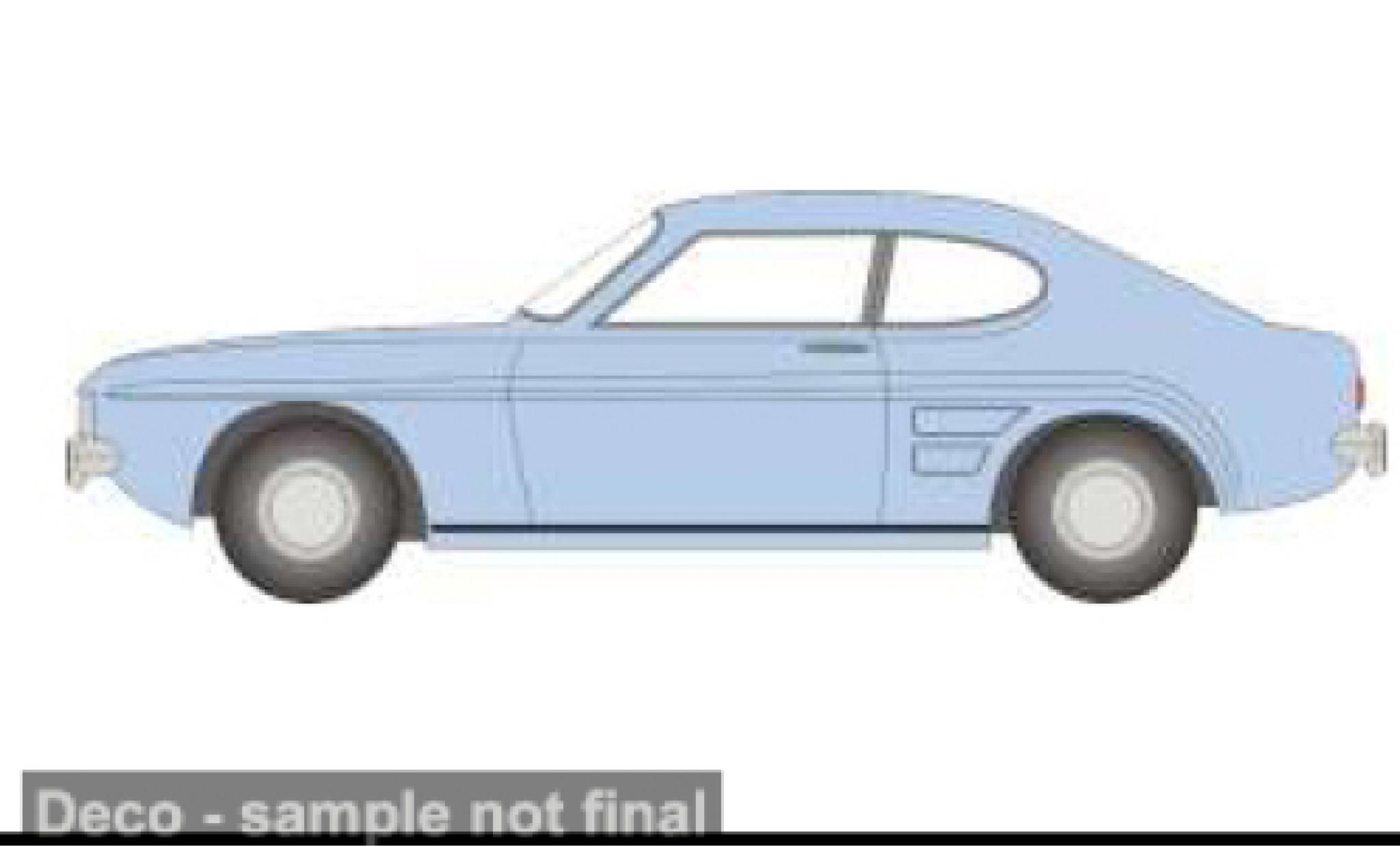 Ford Capri 1/76 Oxford MkI blue 1:76 diecast model cars