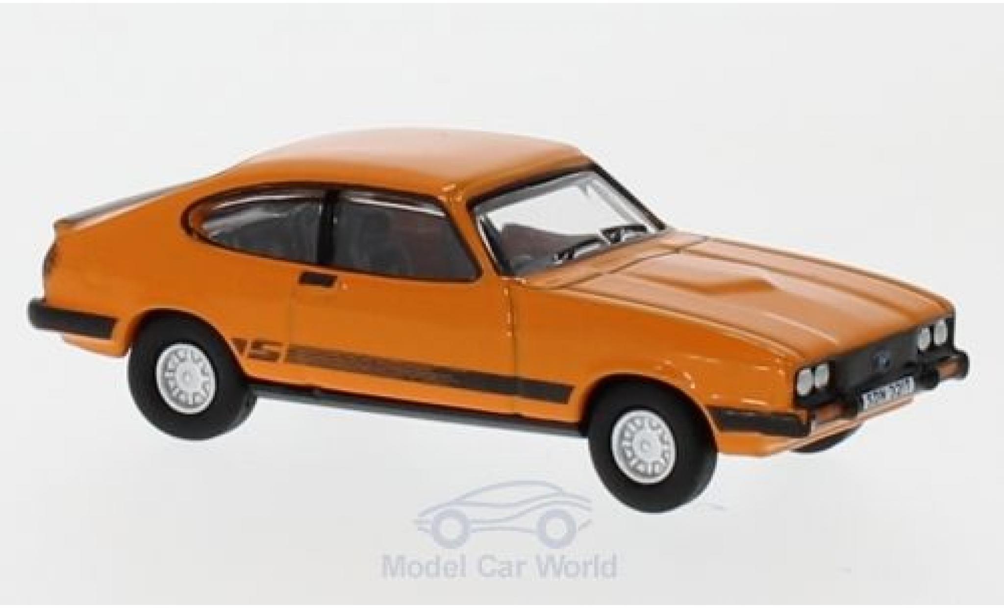 Ford Capri 1/76 Oxford MkIII 3.0S orange diecast model cars