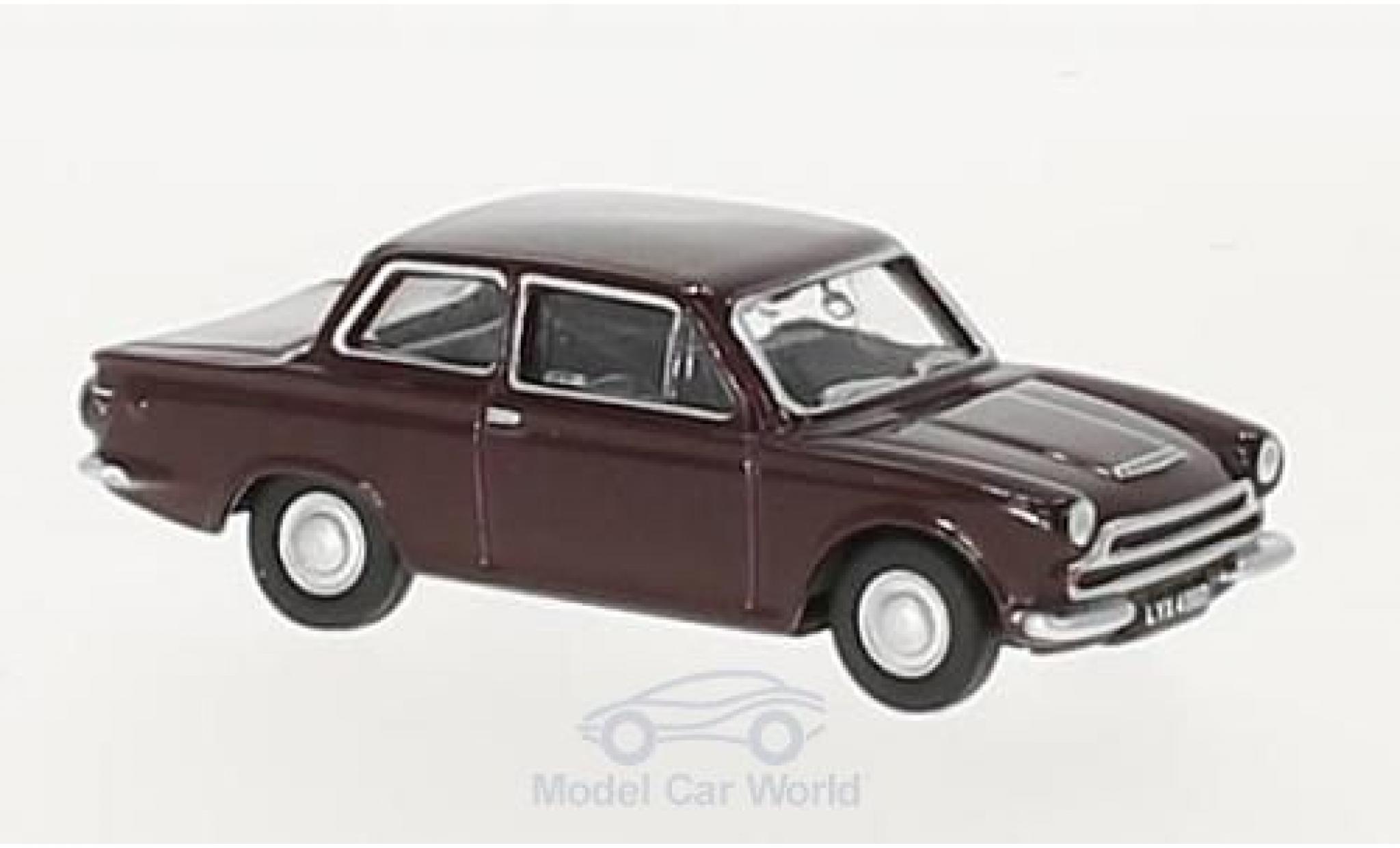 Ford Cortina 1/76 Oxford MKI red RHD diecast model cars