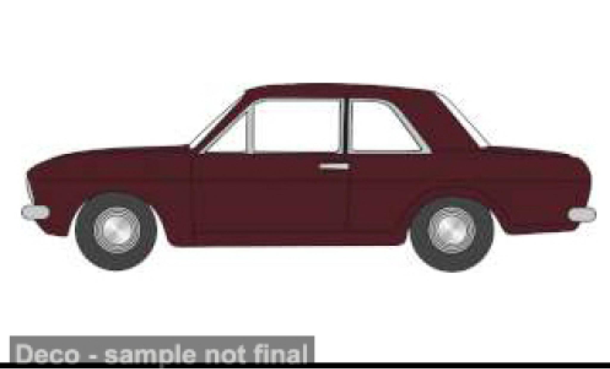 Ford Cortina 1/76 Oxford MkII red 1:76 diecast model cars