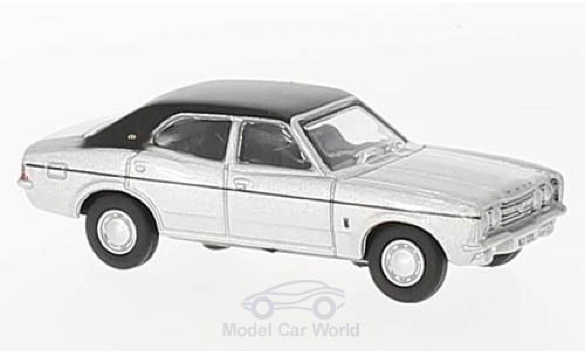 Ford Cortina 1/76 Oxford MKIII grey/black diecast model cars