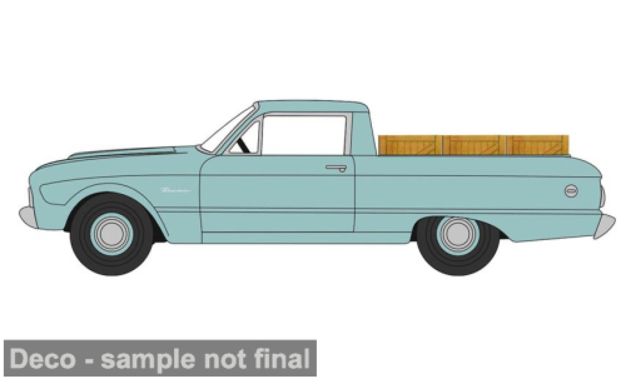 Ford Falcon 1/87 Oxford Ranchero green 1960 1:87 diecast model cars