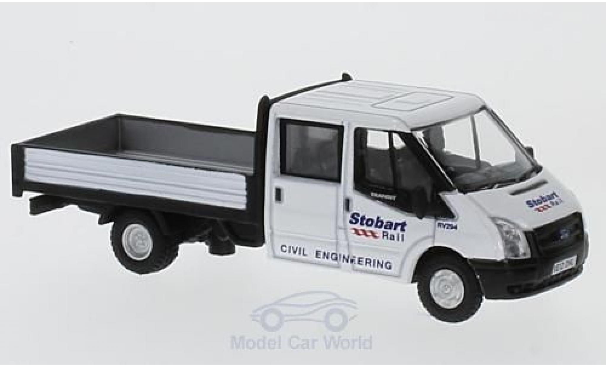 Ford Transit 1/76 Oxford Dropside Stobart Rail diecast model cars