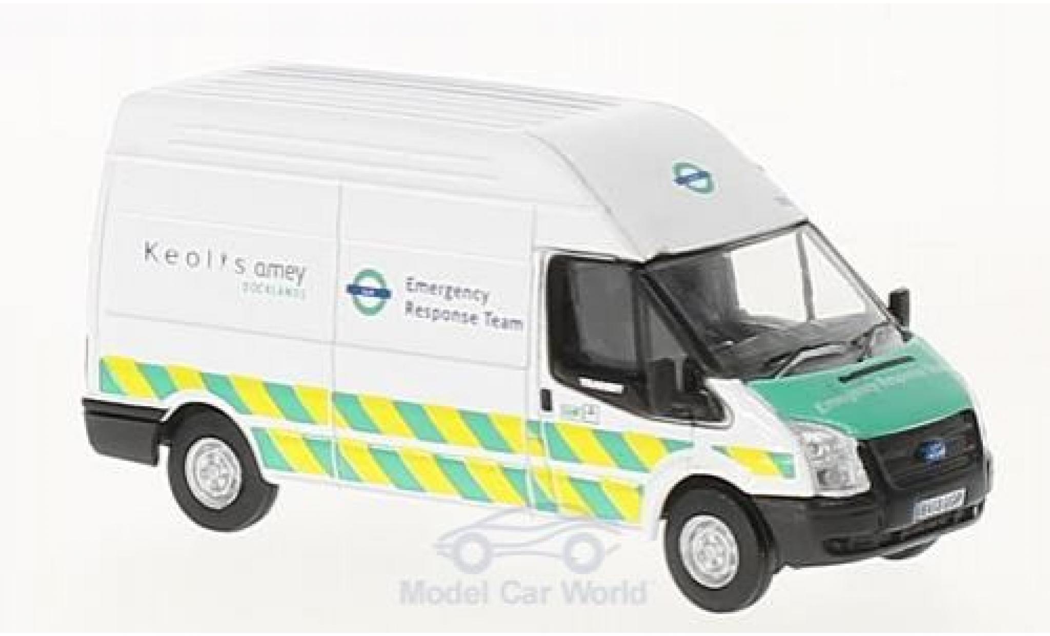Ford Transit 1/76 Oxford MK5 LWB High Docklands Light Railway diecast model cars