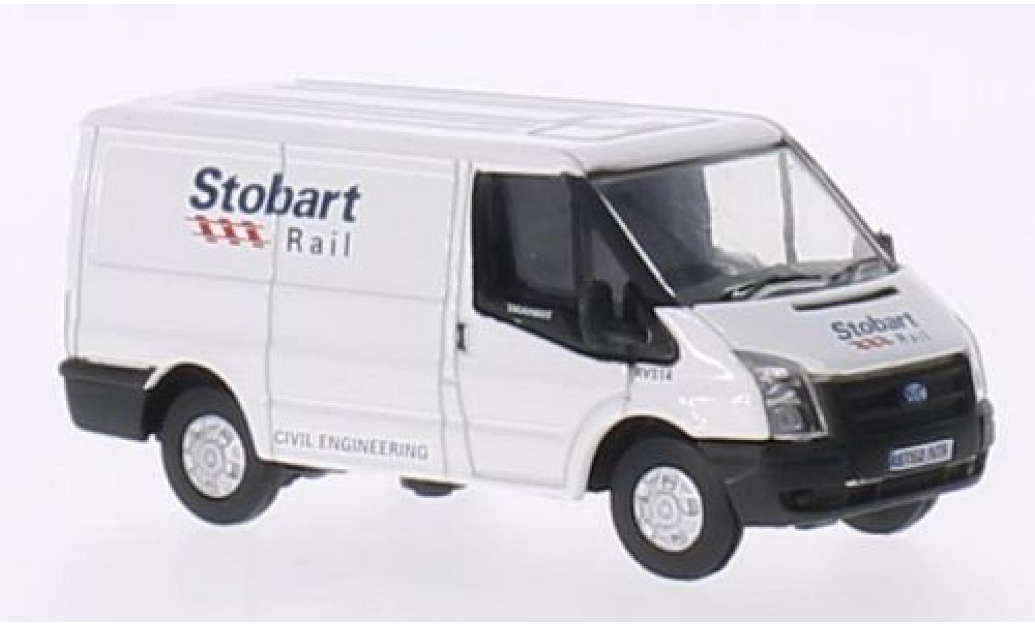 Ford Transit 1/76 Oxford RHD Stobart Rail diecast model cars