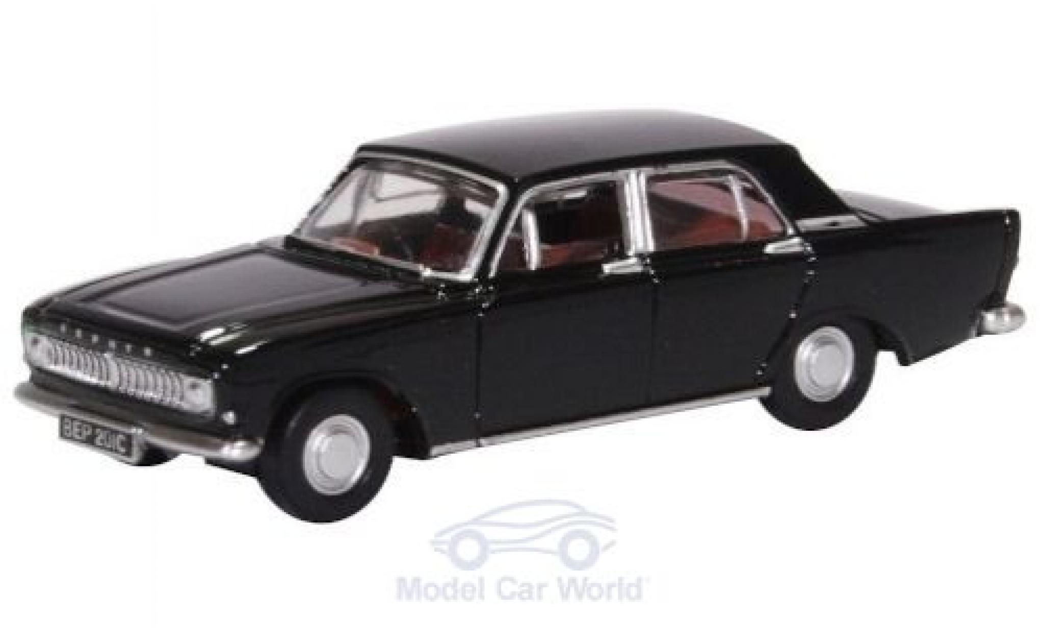 Ford Zephyr 1/76 Oxford black RHD diecast model cars