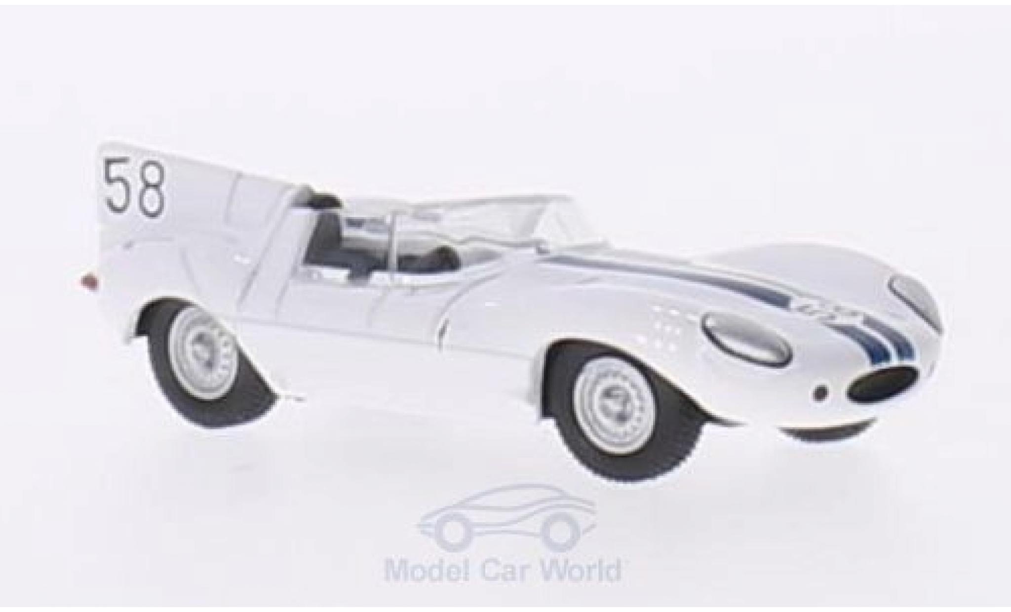 Jaguar D-Type 1/76 Oxford RHD No.58 Lime Rock Park 1957 W.Hansgen diecast model cars