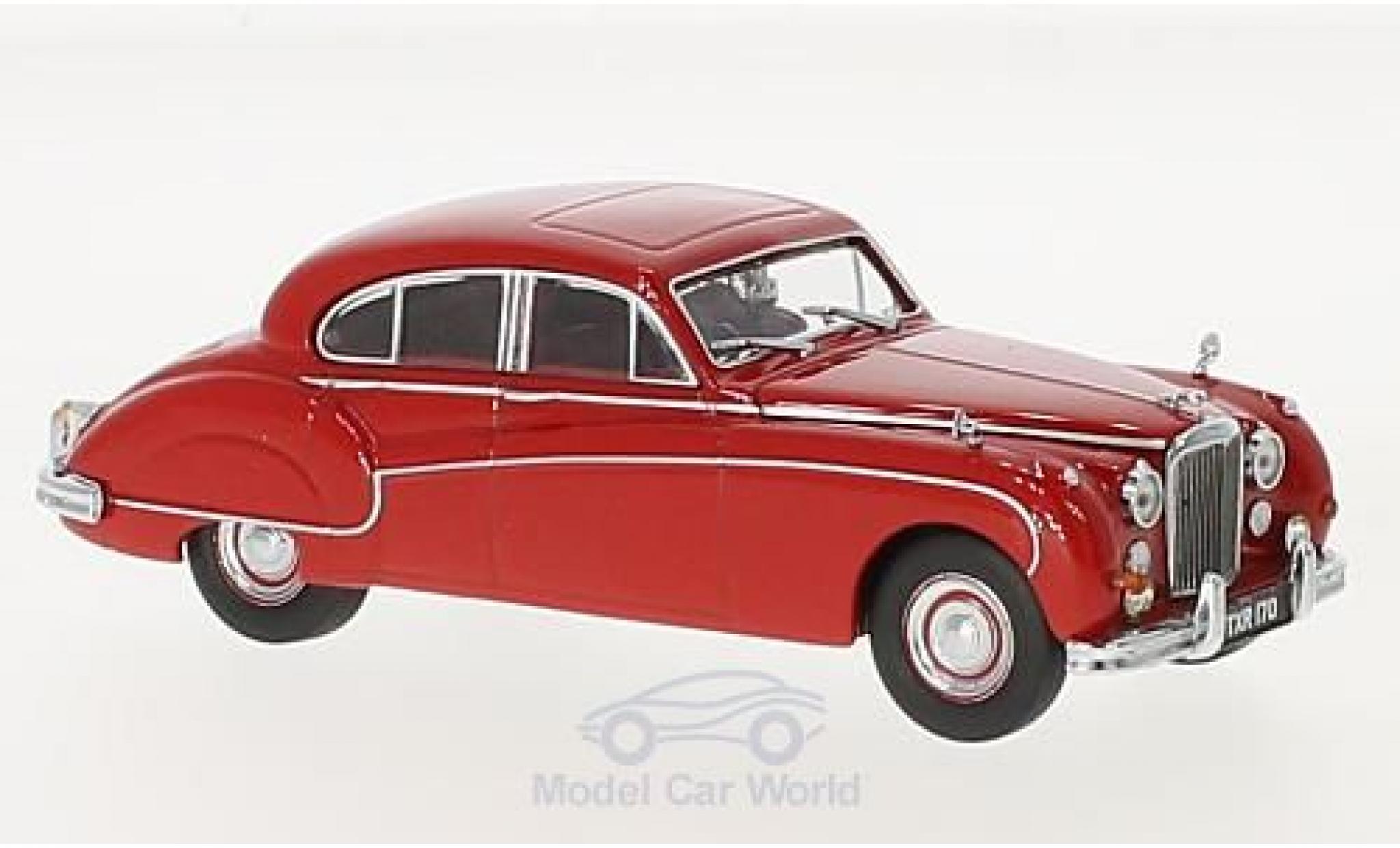 Jaguar MK 1/43 Oxford VIII red RHD diecast model cars