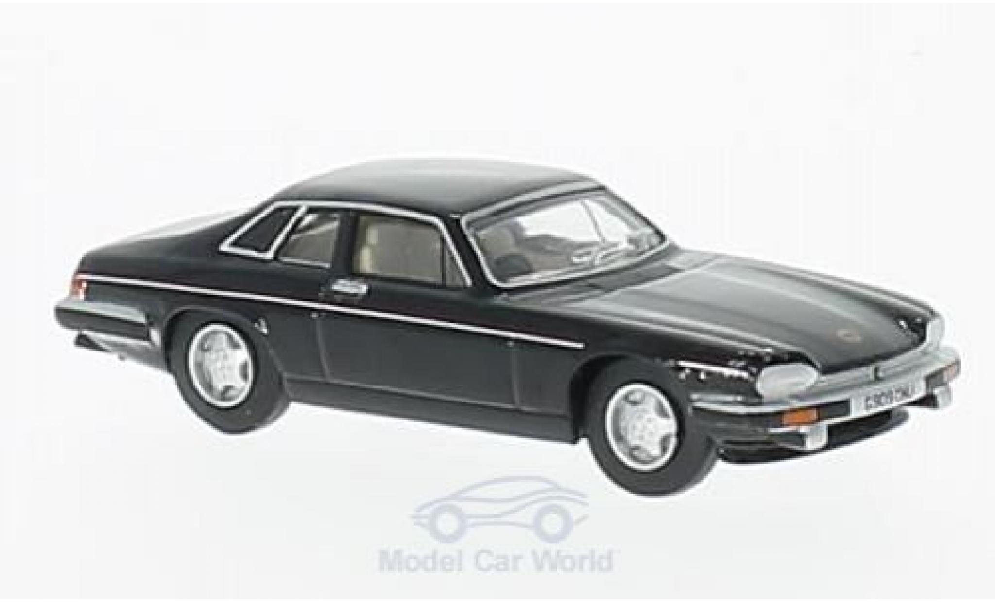 Jaguar XJS 1/76 Oxford black diecast model cars