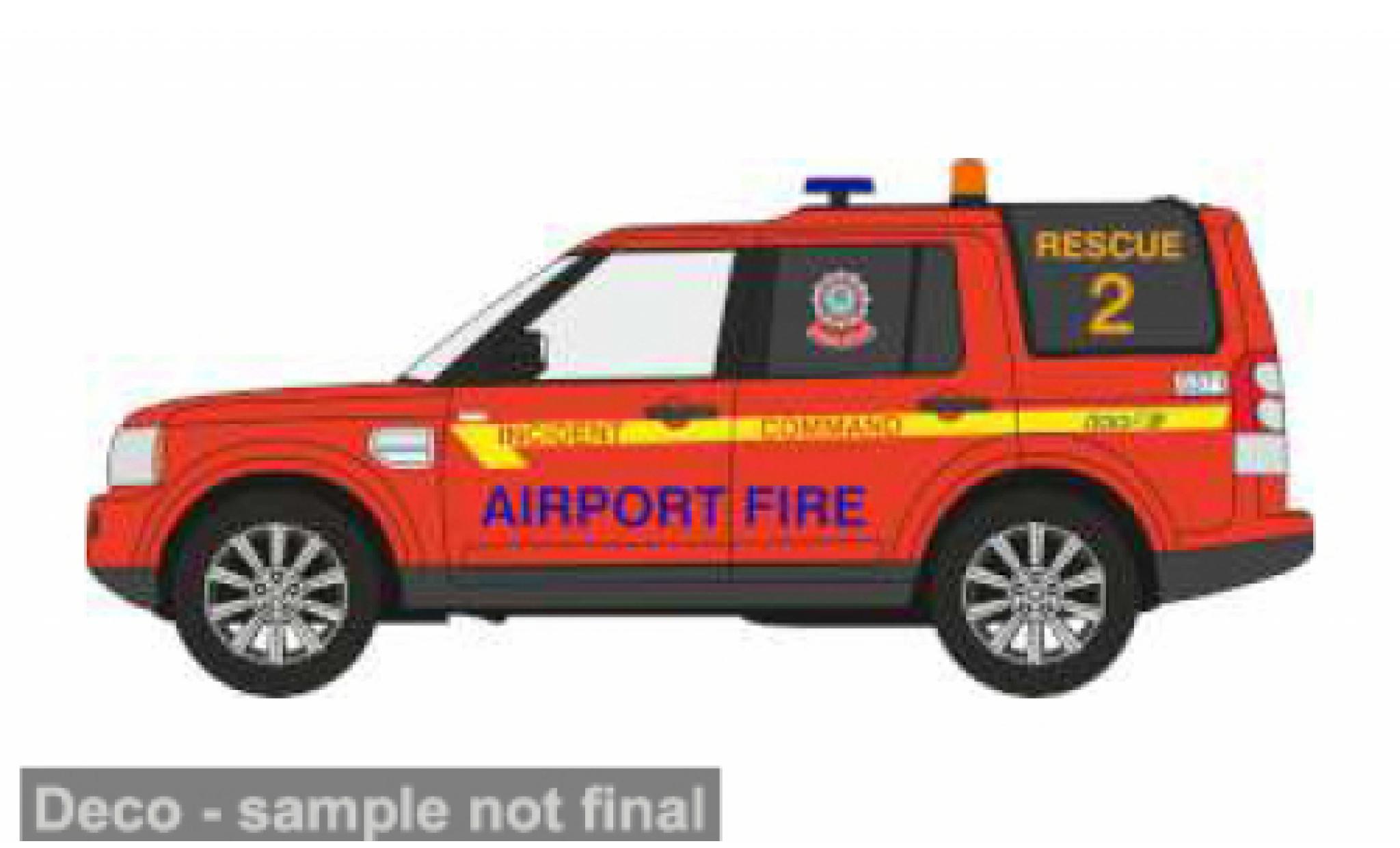 Land Rover Discovery 1/76 Oxford 4 Dublin Airport Fire Service 1:76 diecast model cars